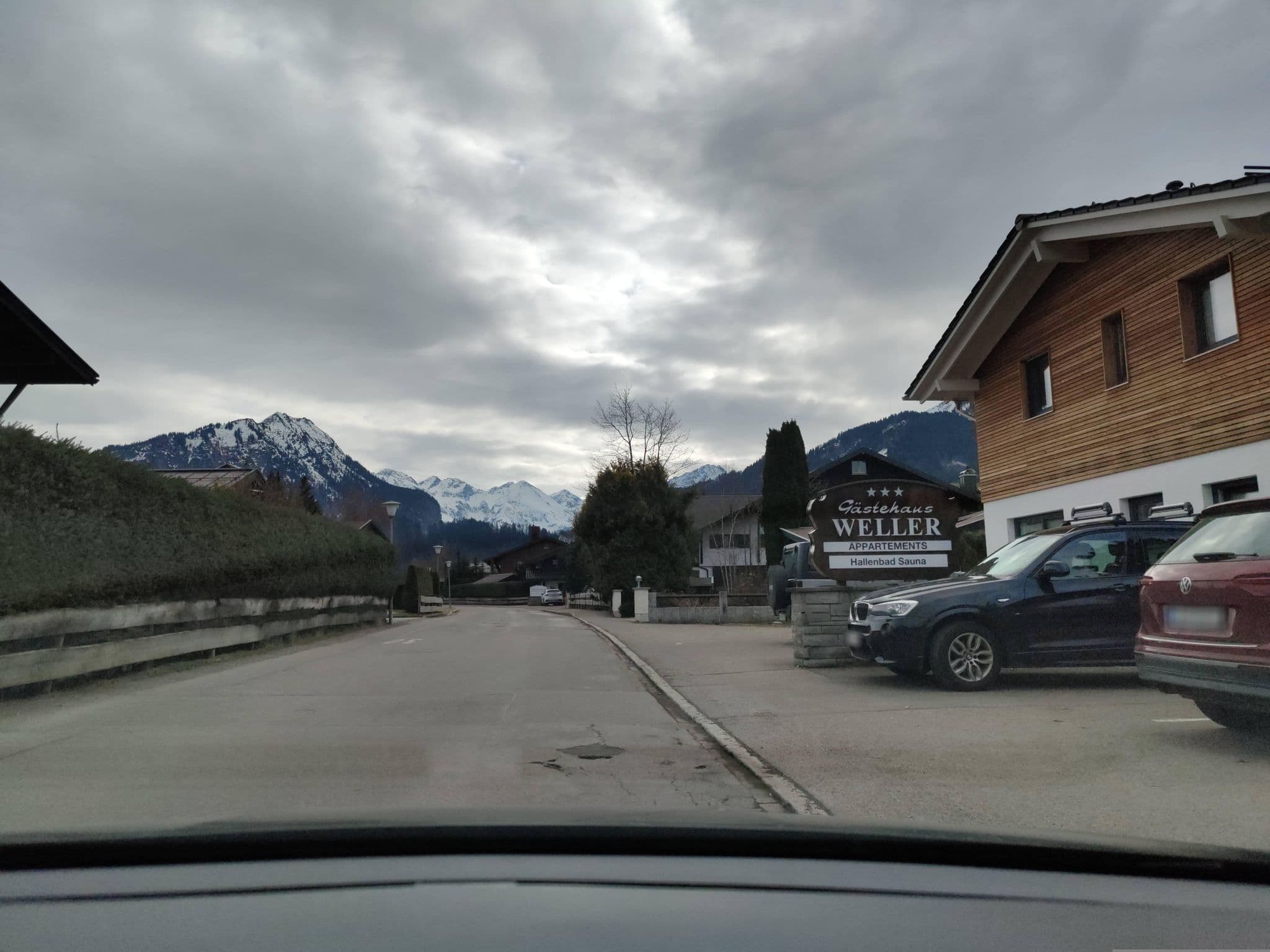 Street view near Haus Vogler, Oberstdorf