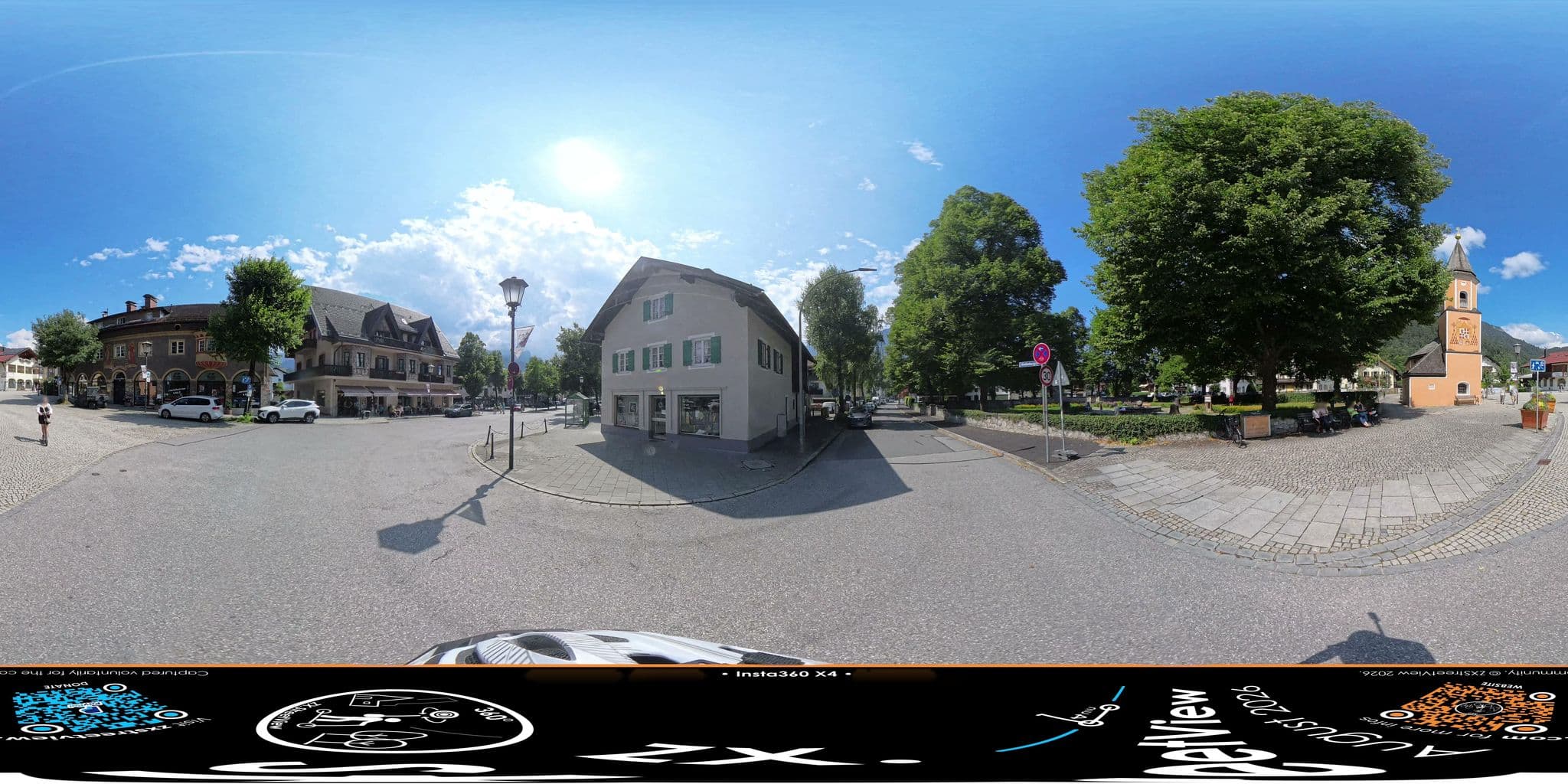 Street view near Hotel Maier garni, Garmisch-Partenkirchen — © ZXStreetview (CC BY-SA · Mapillary)