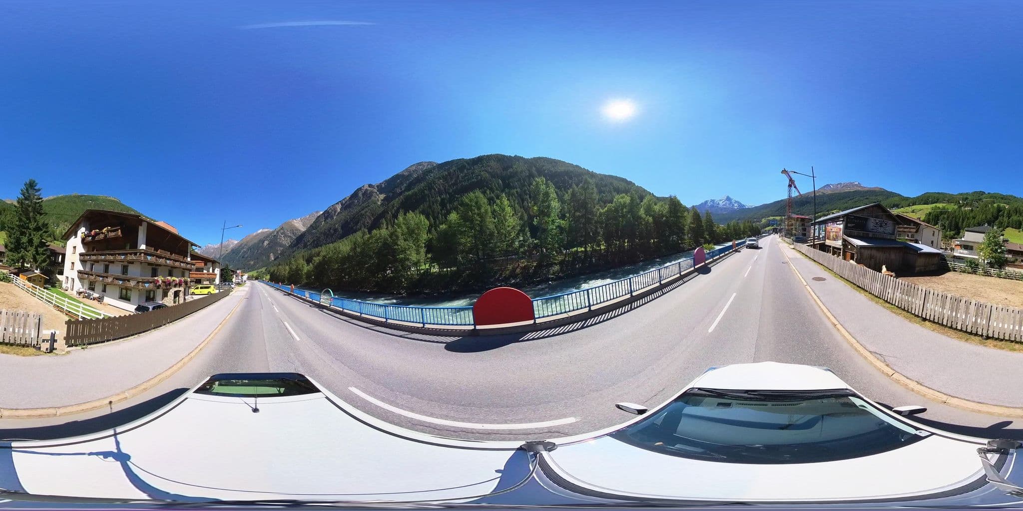 Street view near Haus Isabell, Sölden