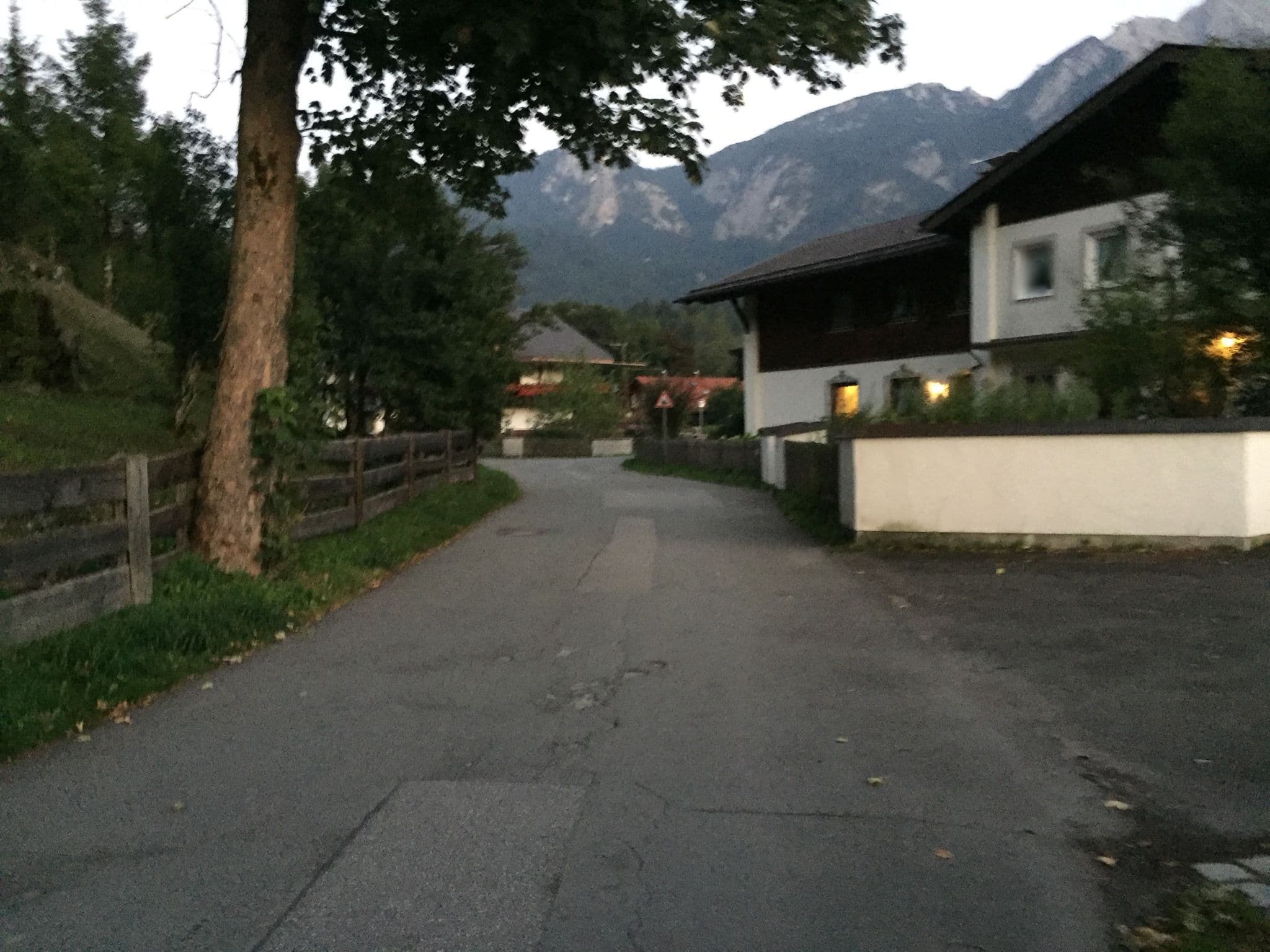 Street view near Haus Waldwinkl, Grainau