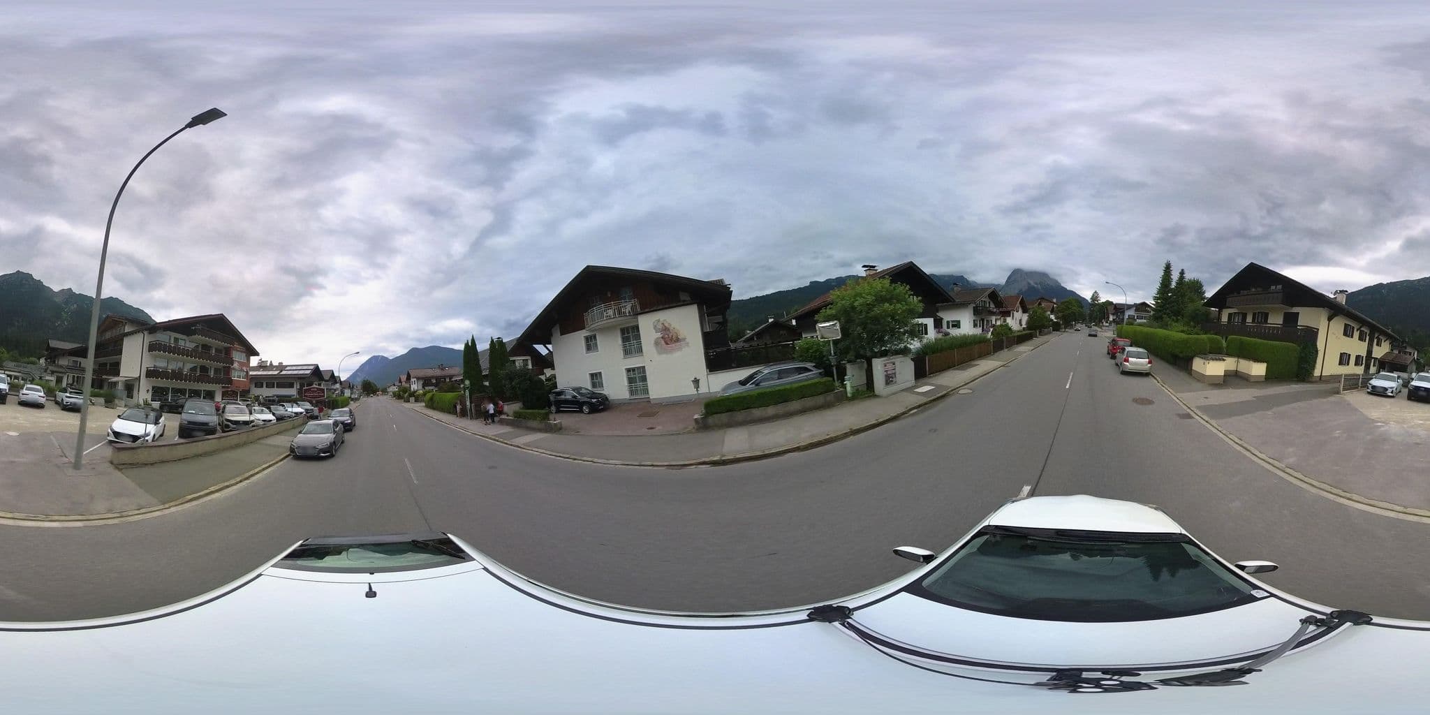 Street view near Hotel Rheinischer Hof, Garmisch-Partenkirchen