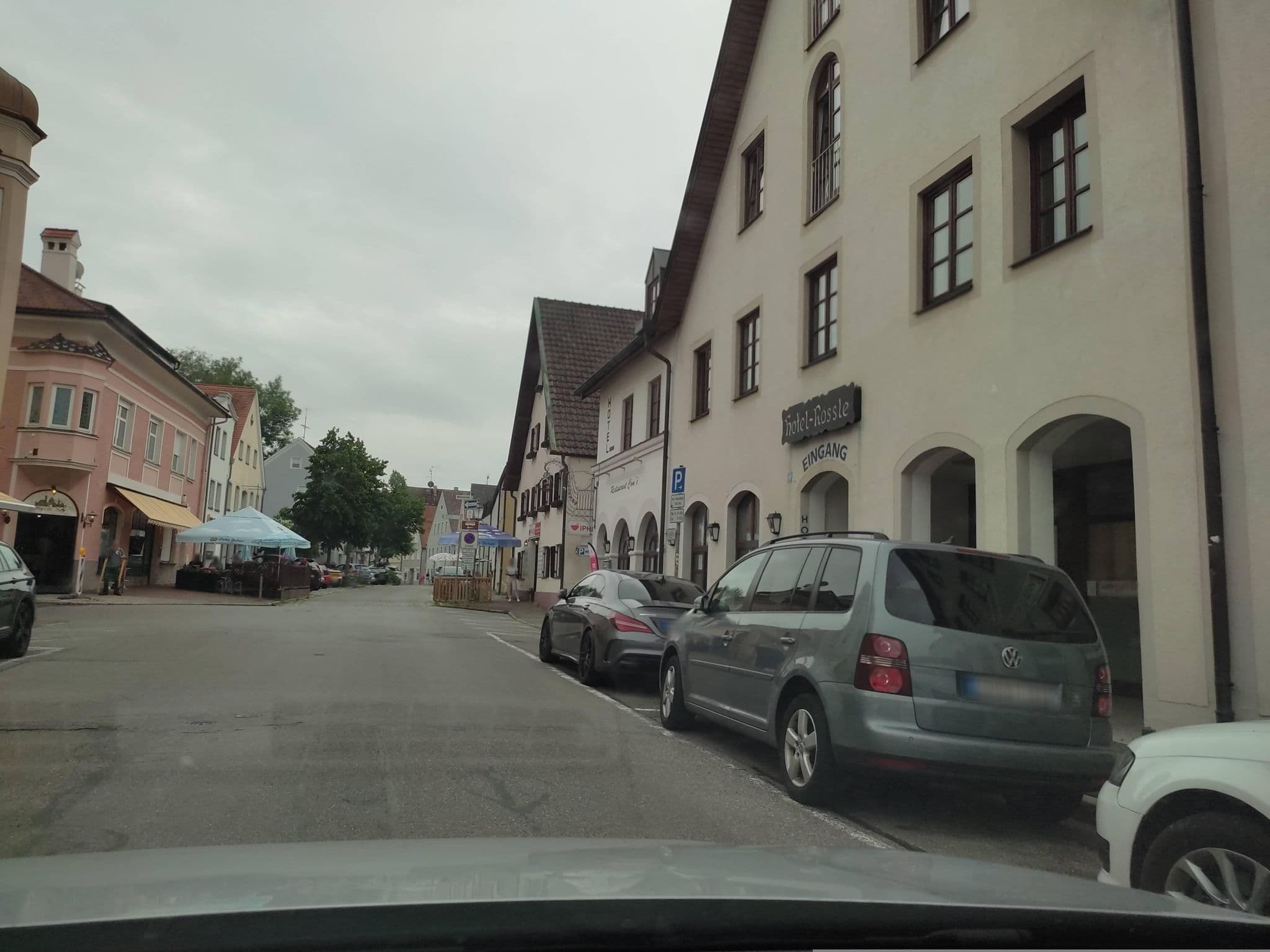 Street view near Hotel Rössle, Schongau — © rausk (CC BY-SA · Mapillary)