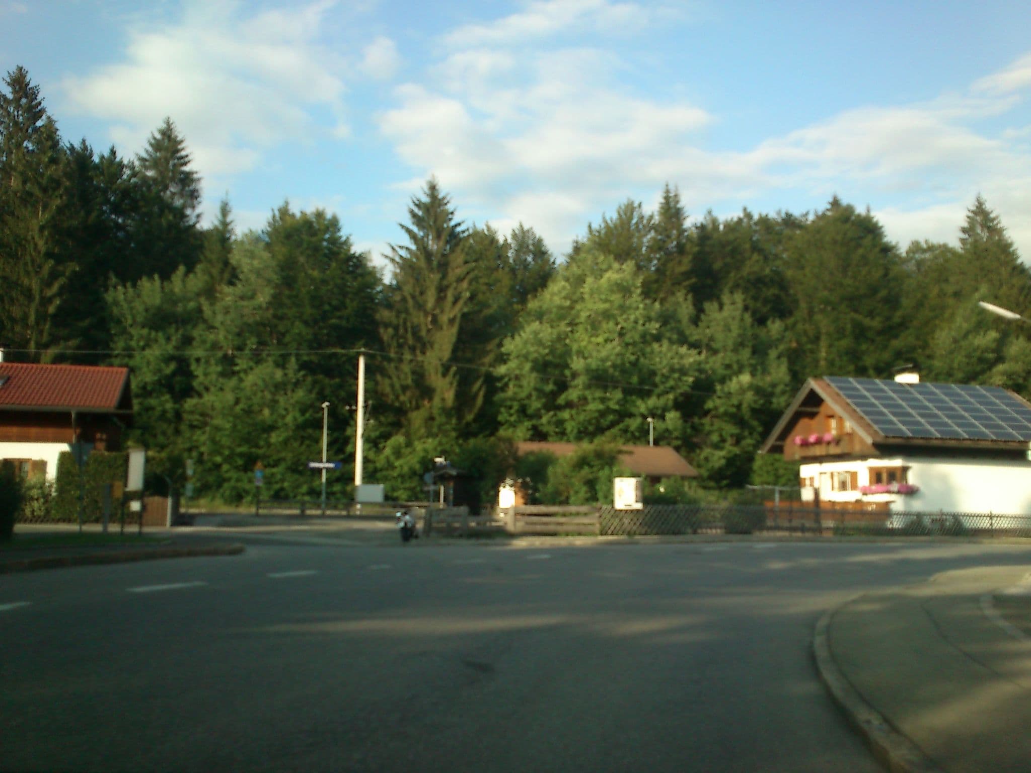 Street view near Hotel Alpspitz, Grainau