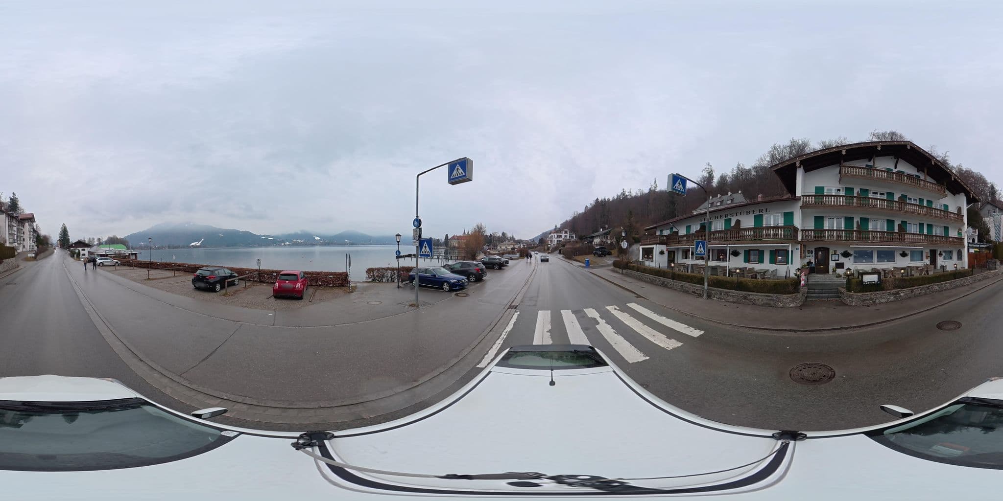 Street view near Fischerstüberl am See, Tegernsee — © osmplus_org (CC BY-SA · Mapillary)
