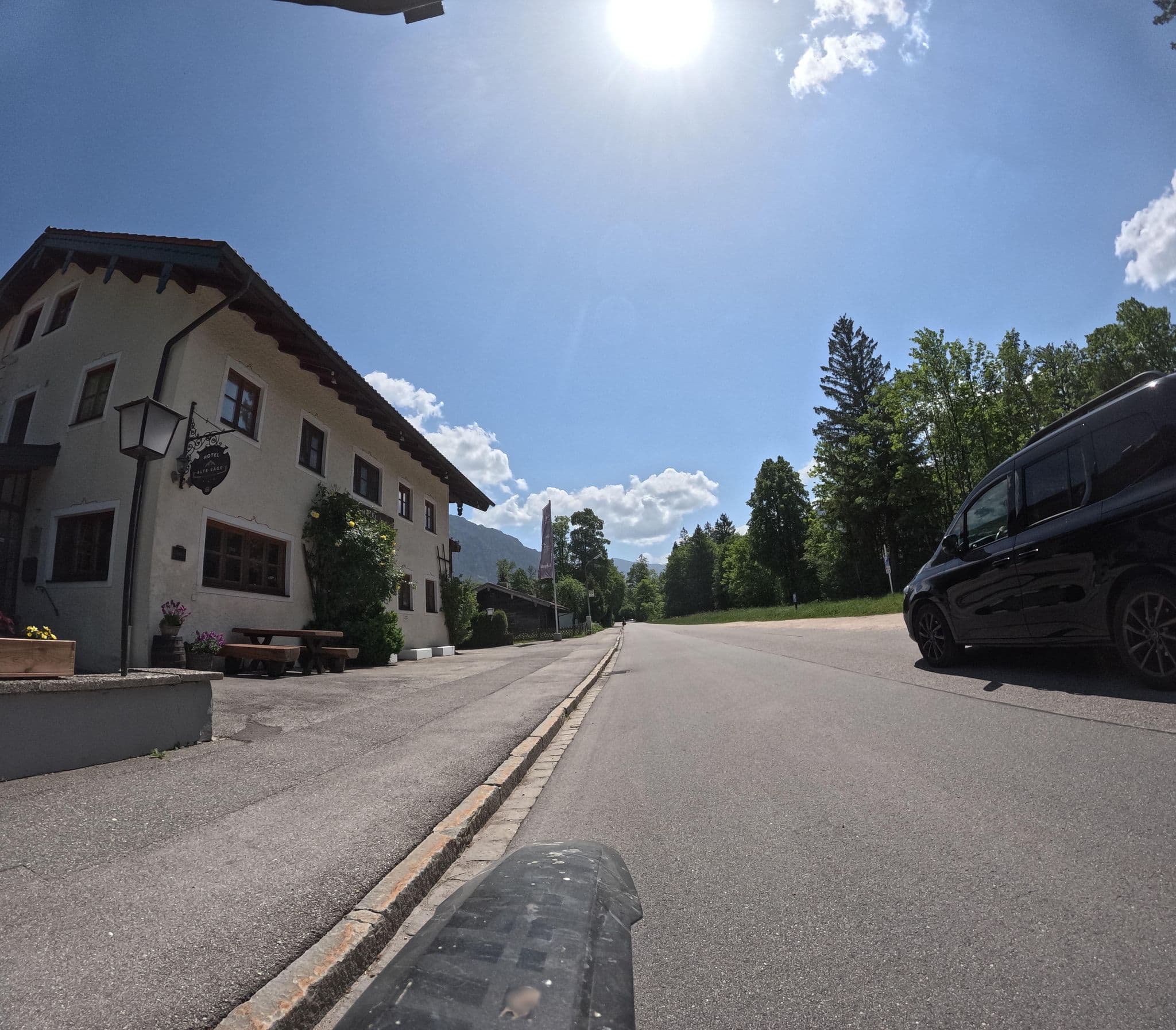 Street view near Hotel garni Alte Säge, Ruhpolding — © natebus (CC BY-SA · Mapillary)