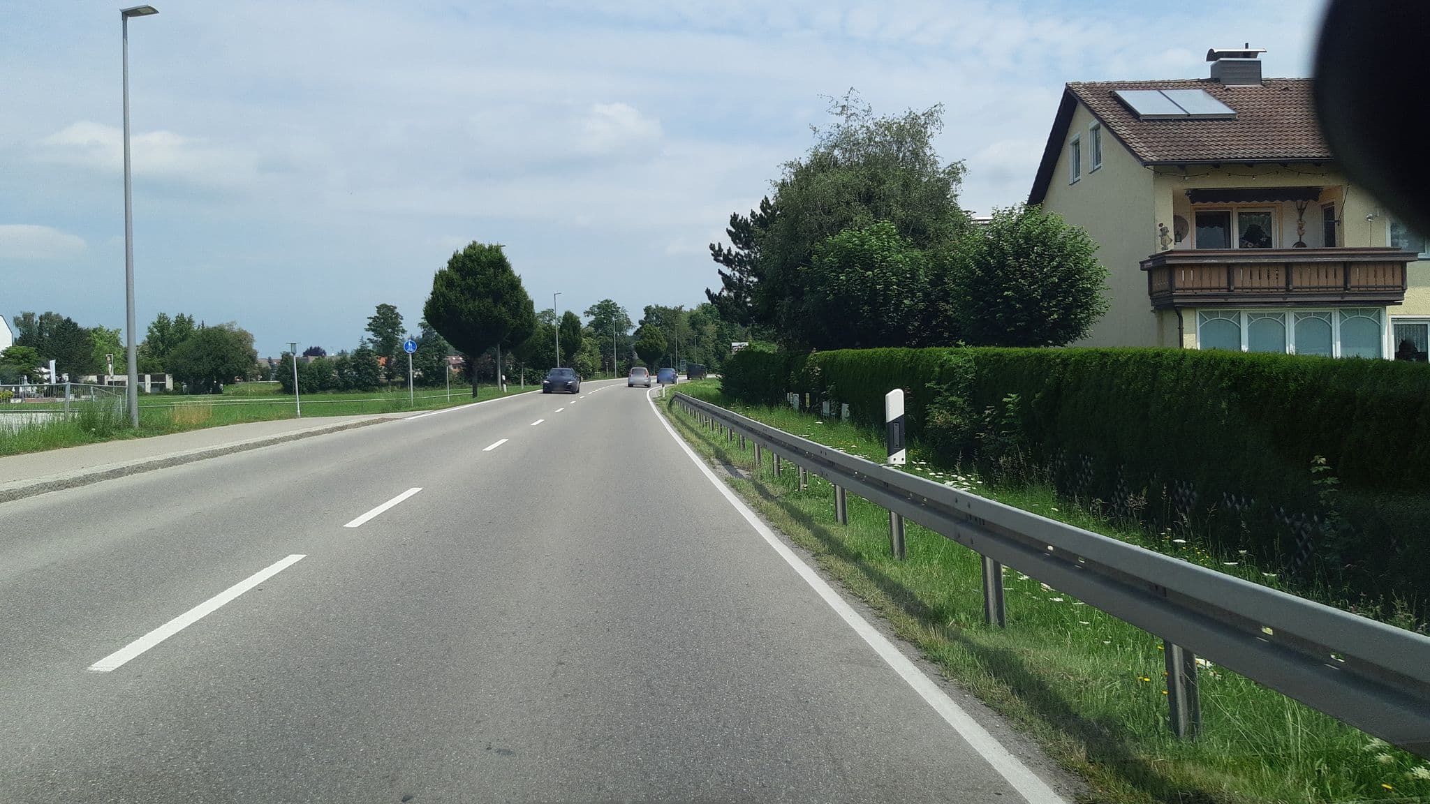 Street view near Trendic Hotel, Marktoberdorf — © sajut (CC BY-SA · Mapillary)
