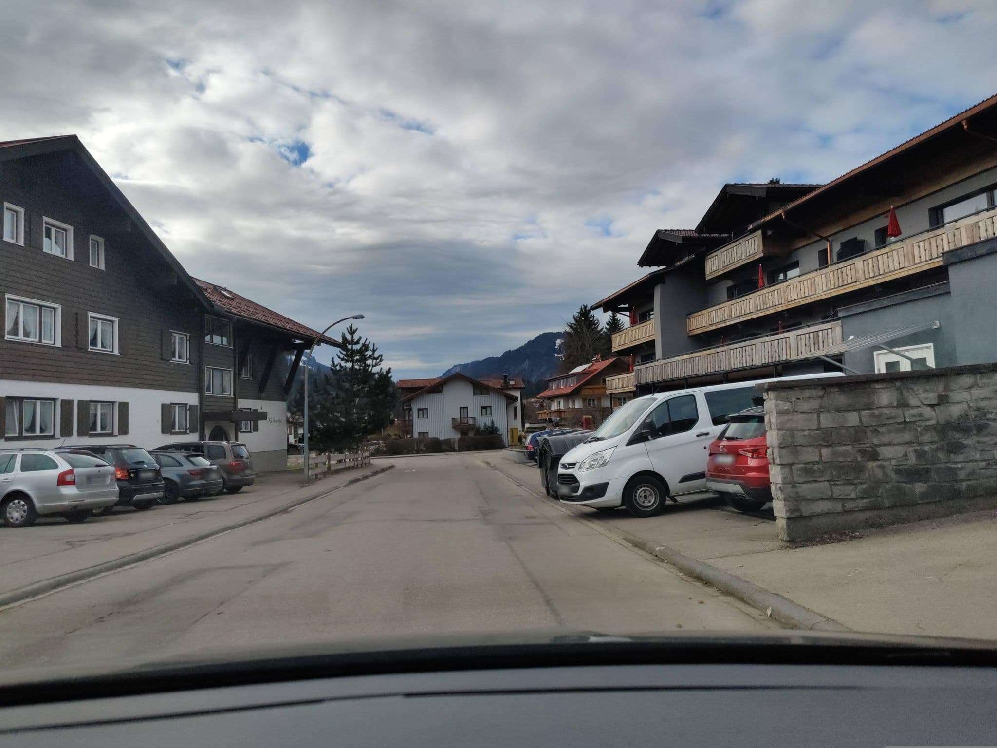 Street view near Hotel Franks, Oberstdorf