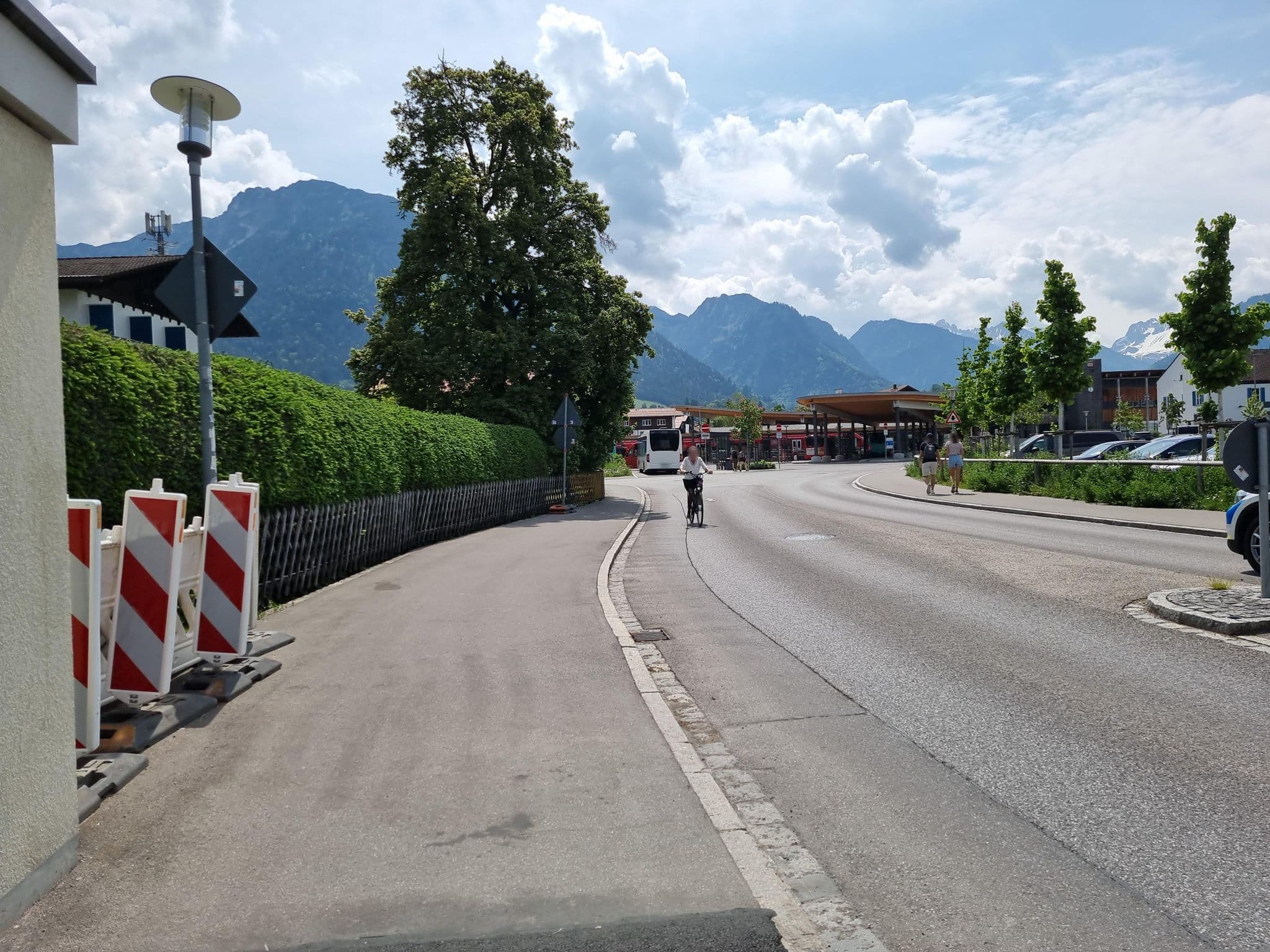 Street view near Schellenberg, Oberstdorf