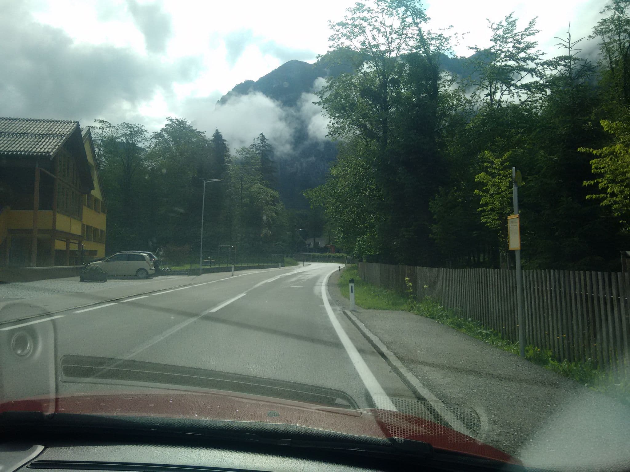 Street view near Jutel, Bad Aussee