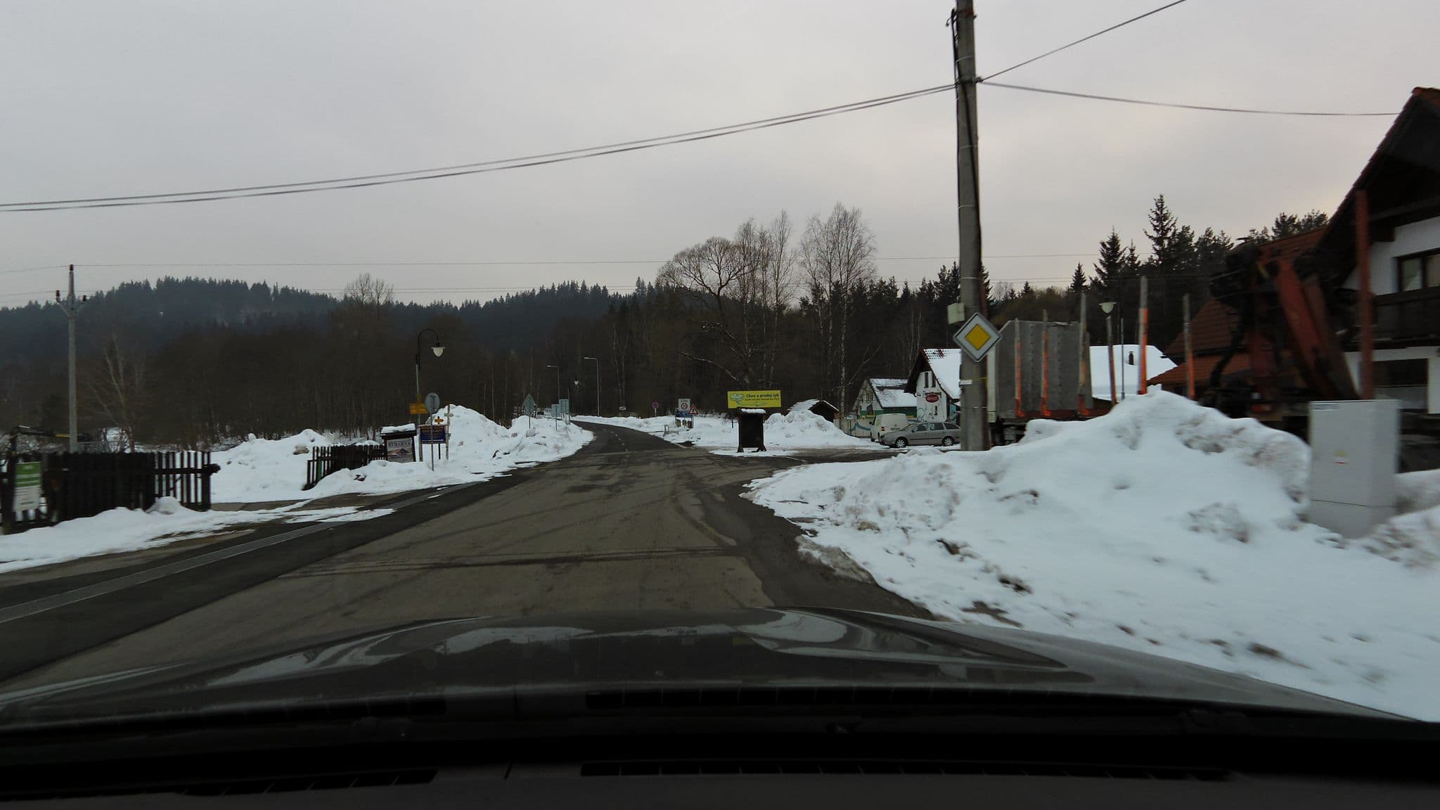 Street view near UBYTOVNA Rybárna, Haidmühle — © czmrtn (CC BY-SA · Mapillary)