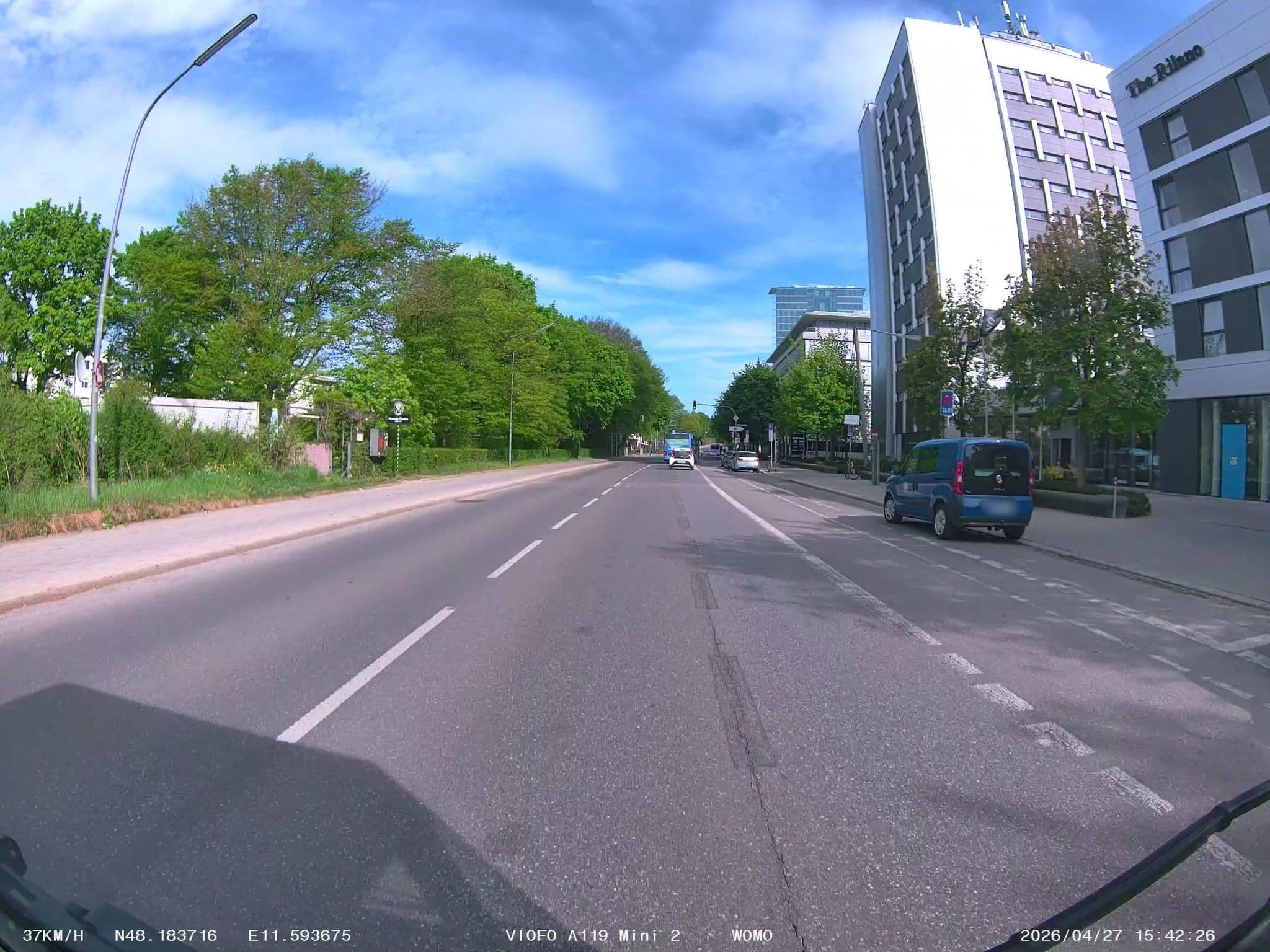 Street view near elaya hotel munich schwabing, Unterföhring — © soulcover (CC BY-SA · Mapillary)