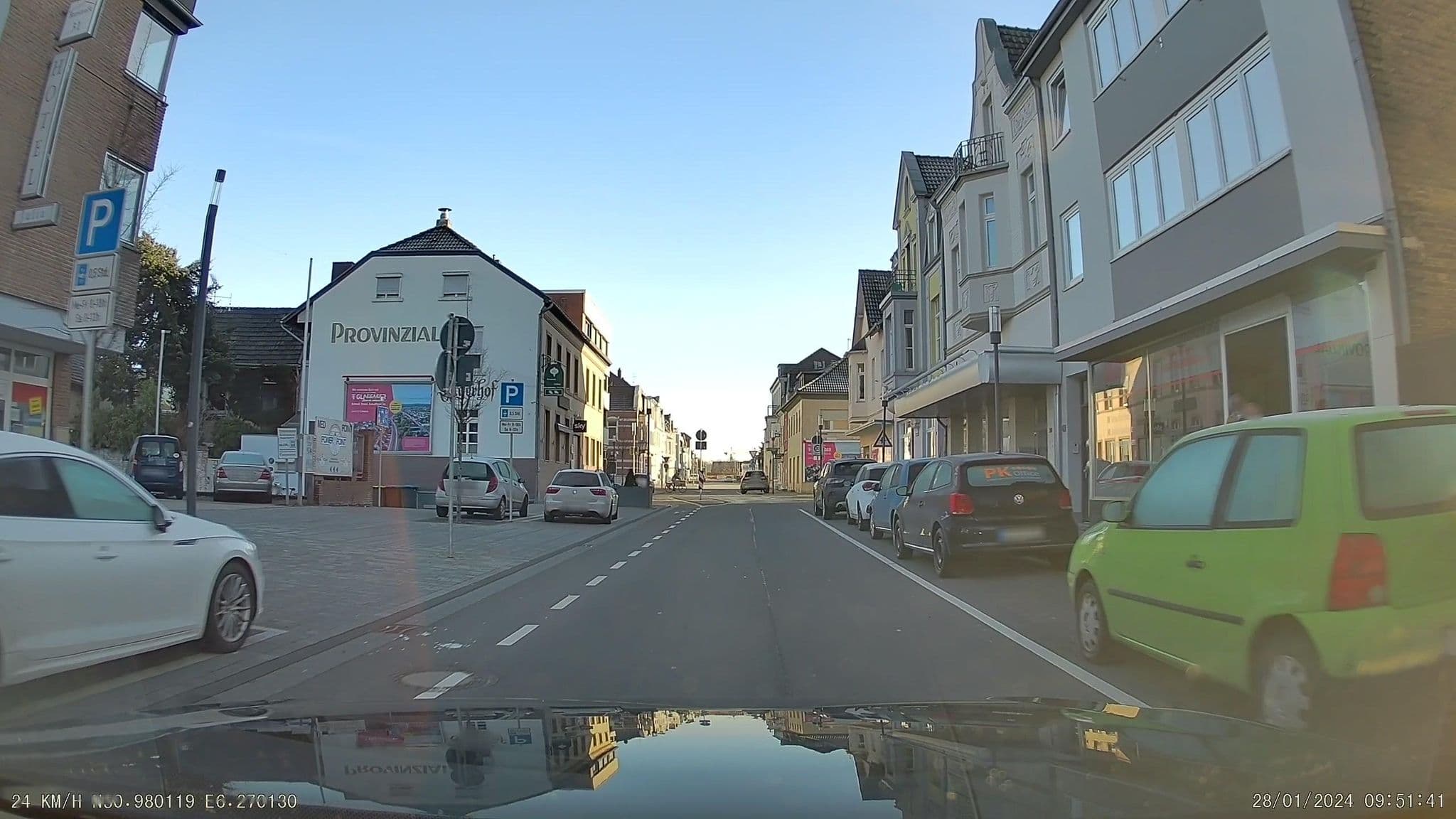 Street view near Hotel Julia, Linnich — © hektor1989 (CC BY-SA · Mapillary)