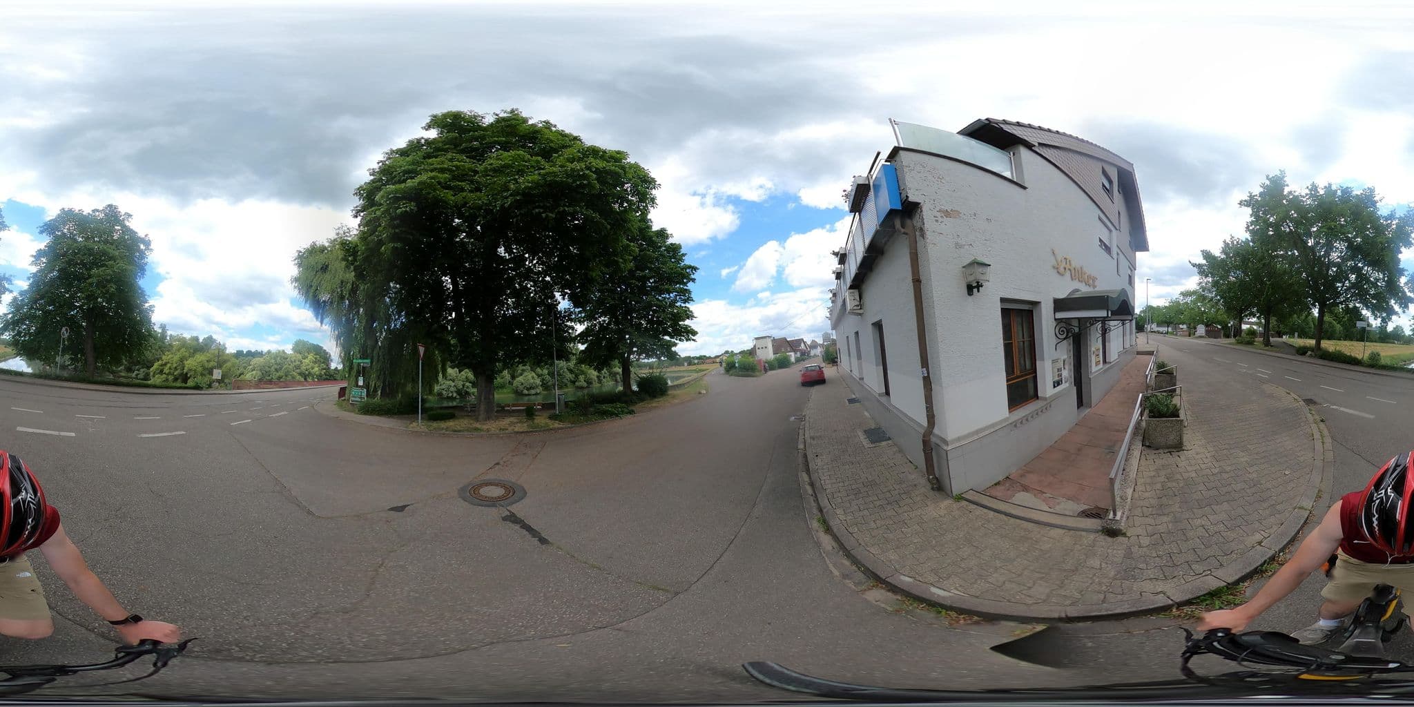 Street view near Anker, Steinmauern — © RadNETZ (CC BY-SA · Mapillary)