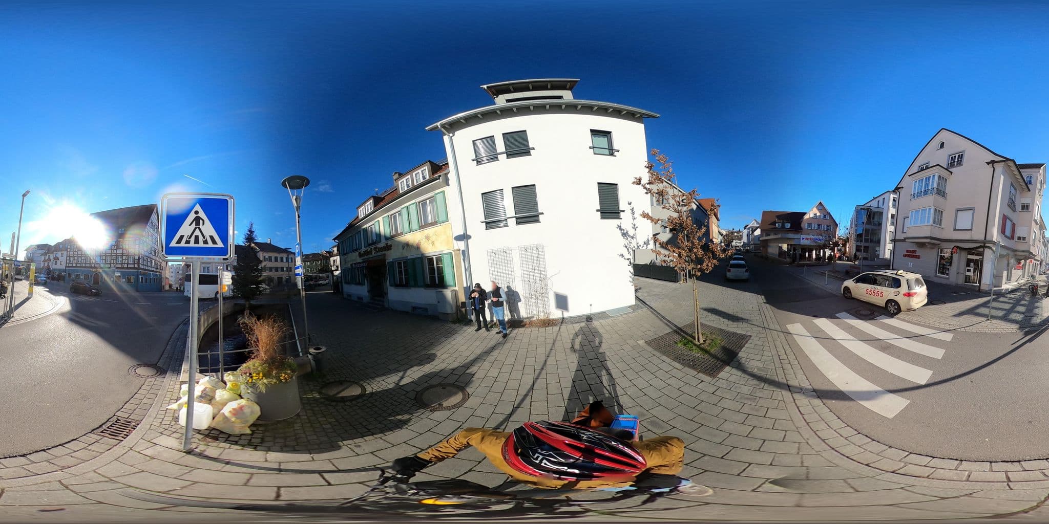 Street view near Hotel Bären, Tettnang — © RadNETZ (CC BY-SA · Mapillary)