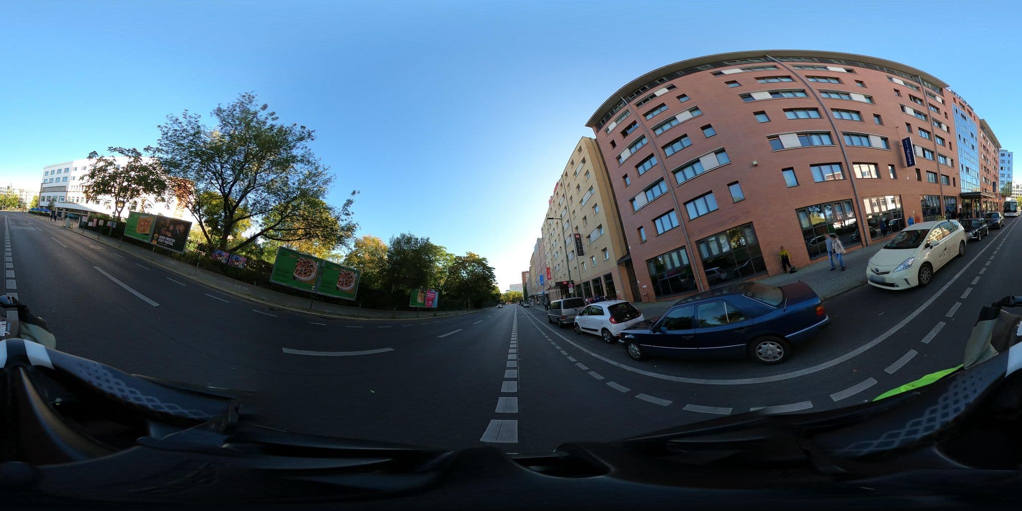 Street view near Novotel Suites Berlin City Potsdamer Platz, Kreuzberg — © stefanhrt (CC BY-SA · Mapillary)