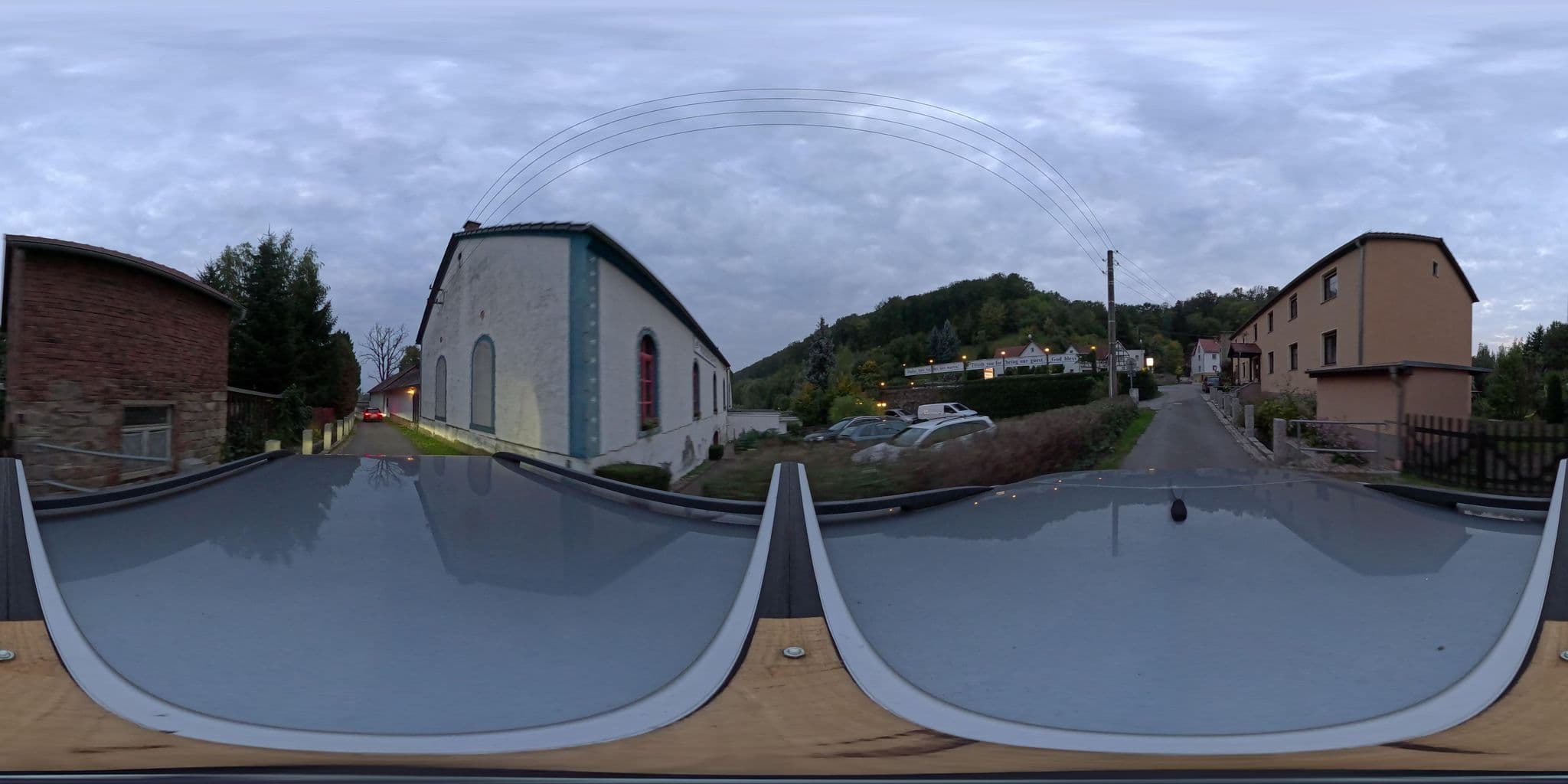 Street view near Western-Inn, Coswig — © dsmm (CC BY-SA · Mapillary)