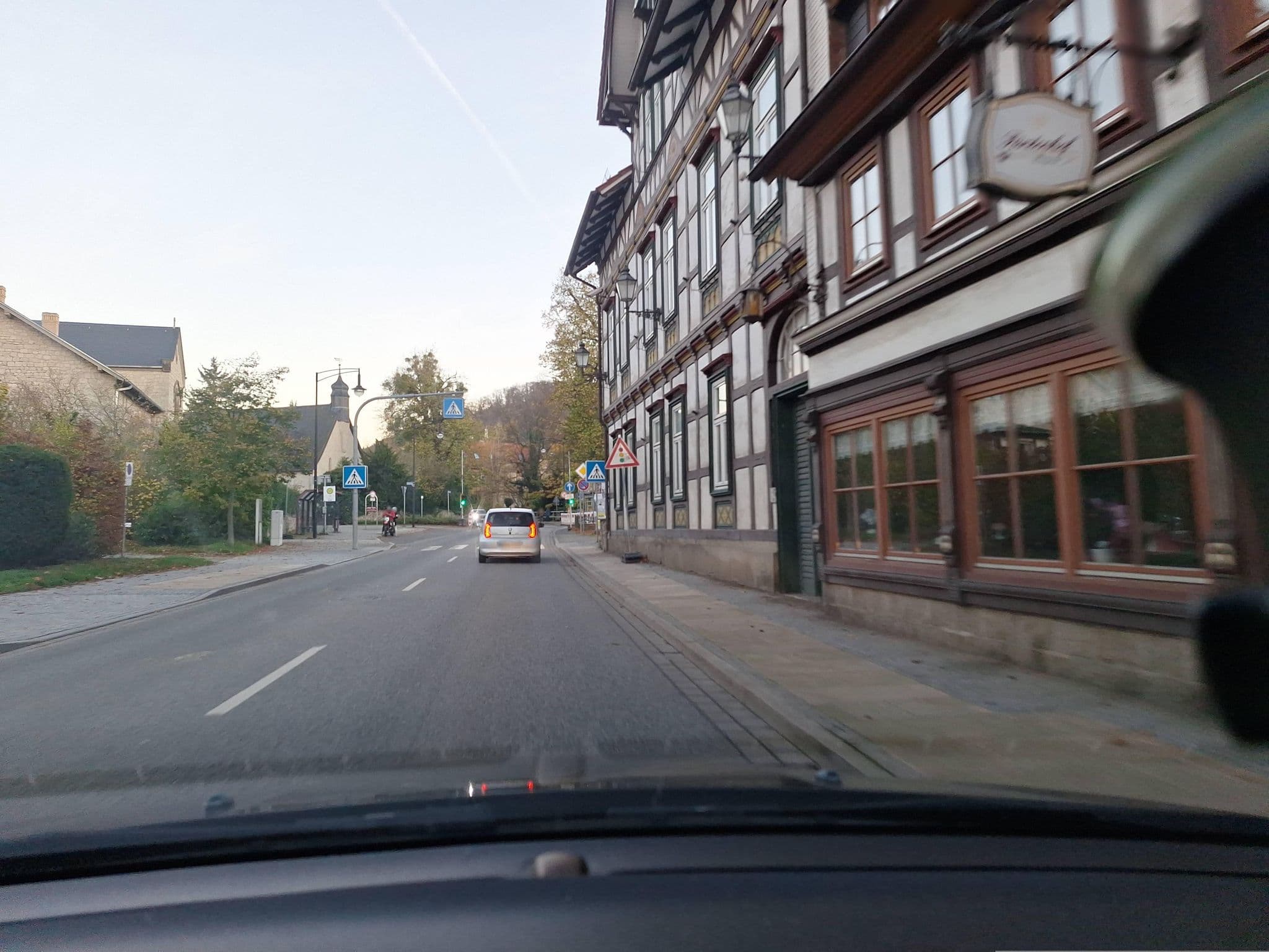Street view near Steinstubenrestaturant / Pension / Hotel, Wernigerode — © Langfahrer (CC BY-SA · Mapillary)