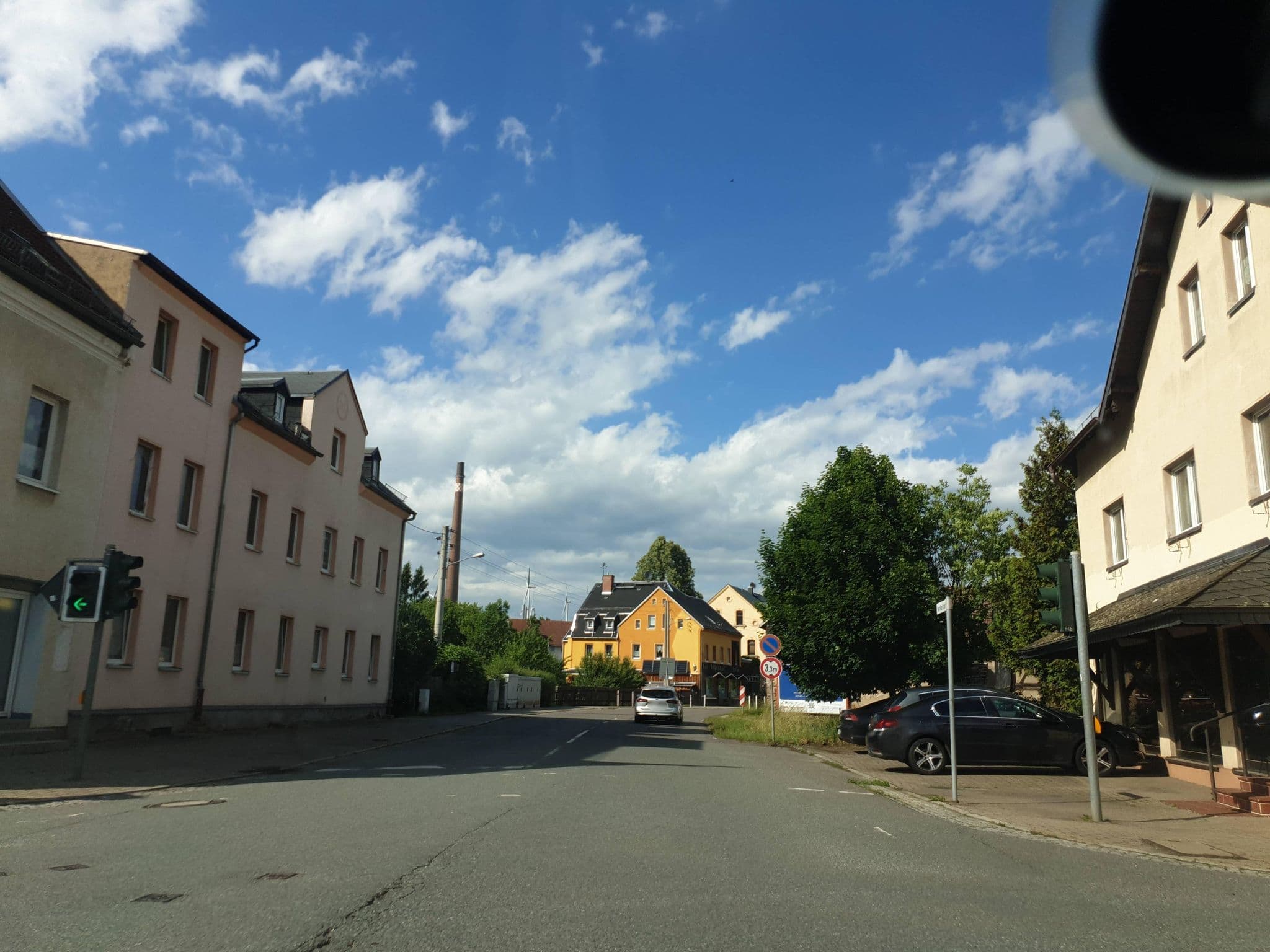 Street view near Pension Müller, Sankt Egidien — © canislupus (CC BY-SA · Mapillary)