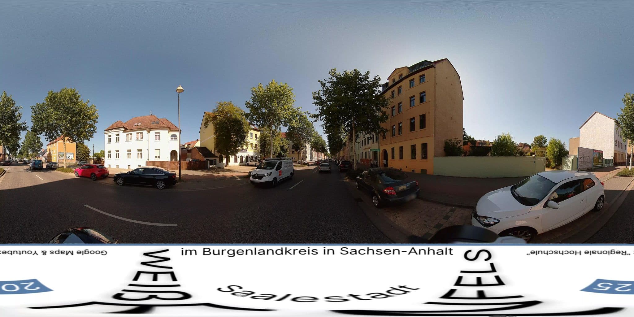 Street view near The Moon, Weißenfels — © MarcAurel2 (CC BY-SA · Mapillary)