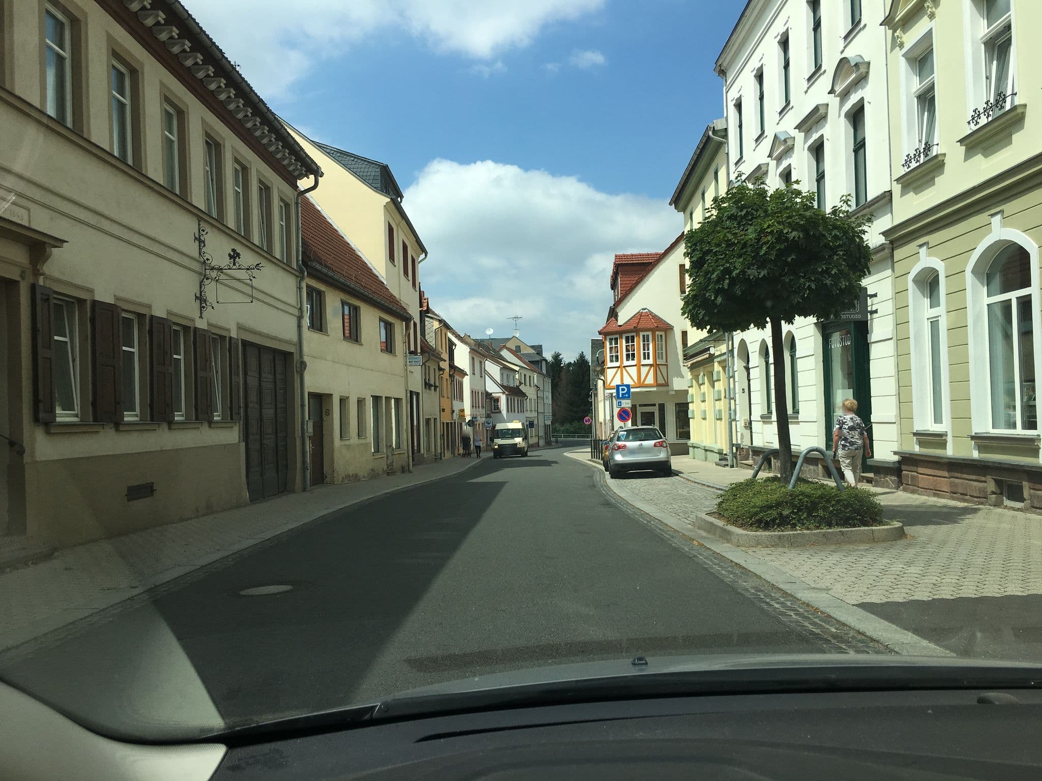 Street view near Pension Junghans, Frohburg — © bejotel (CC BY-SA · Mapillary)