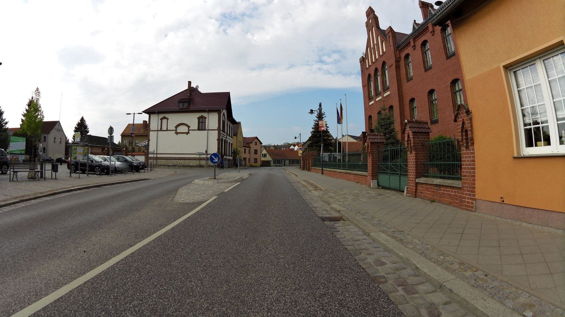 Street view near Storchenklause, Storkow — © moenk (CC BY-SA · Mapillary)