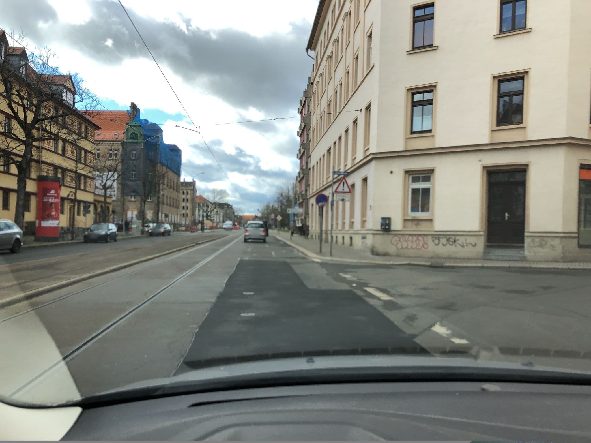 Street view near Hotel Berlin, Leipzig — © bejotel (CC BY-SA · Mapillary)