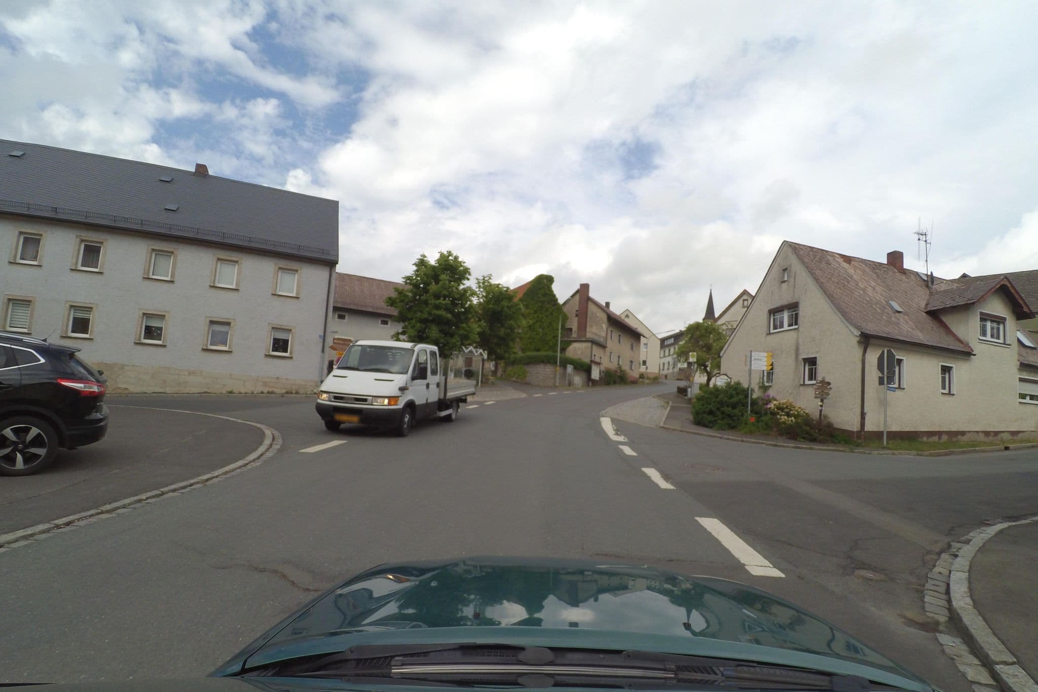 Street view near Pension zur Post, Flossenbürg — © wegavision (CC BY-SA · Mapillary)