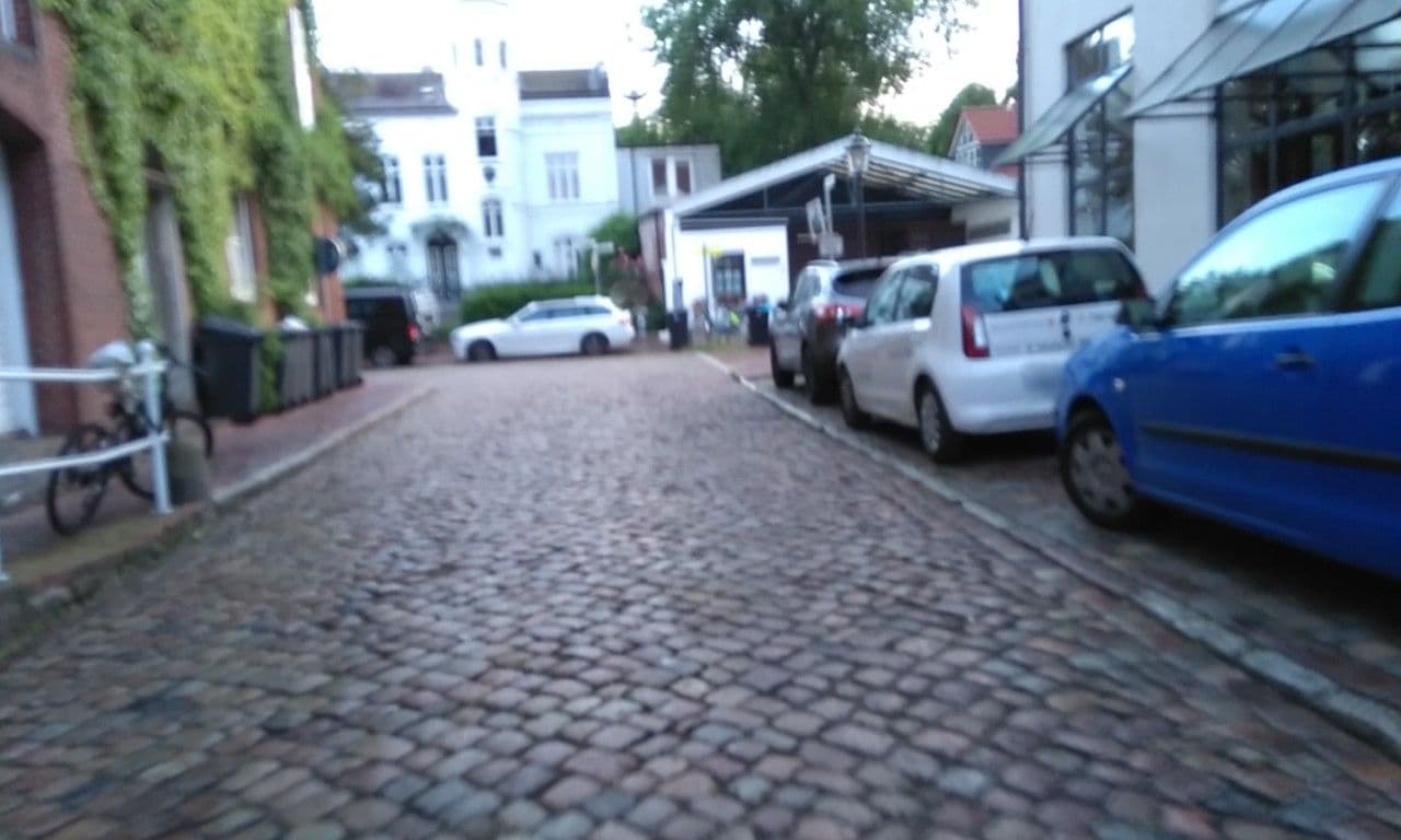 Street view near Hotel zu Mühle, Buxtehude — © calmapill (CC BY-SA · Mapillary)