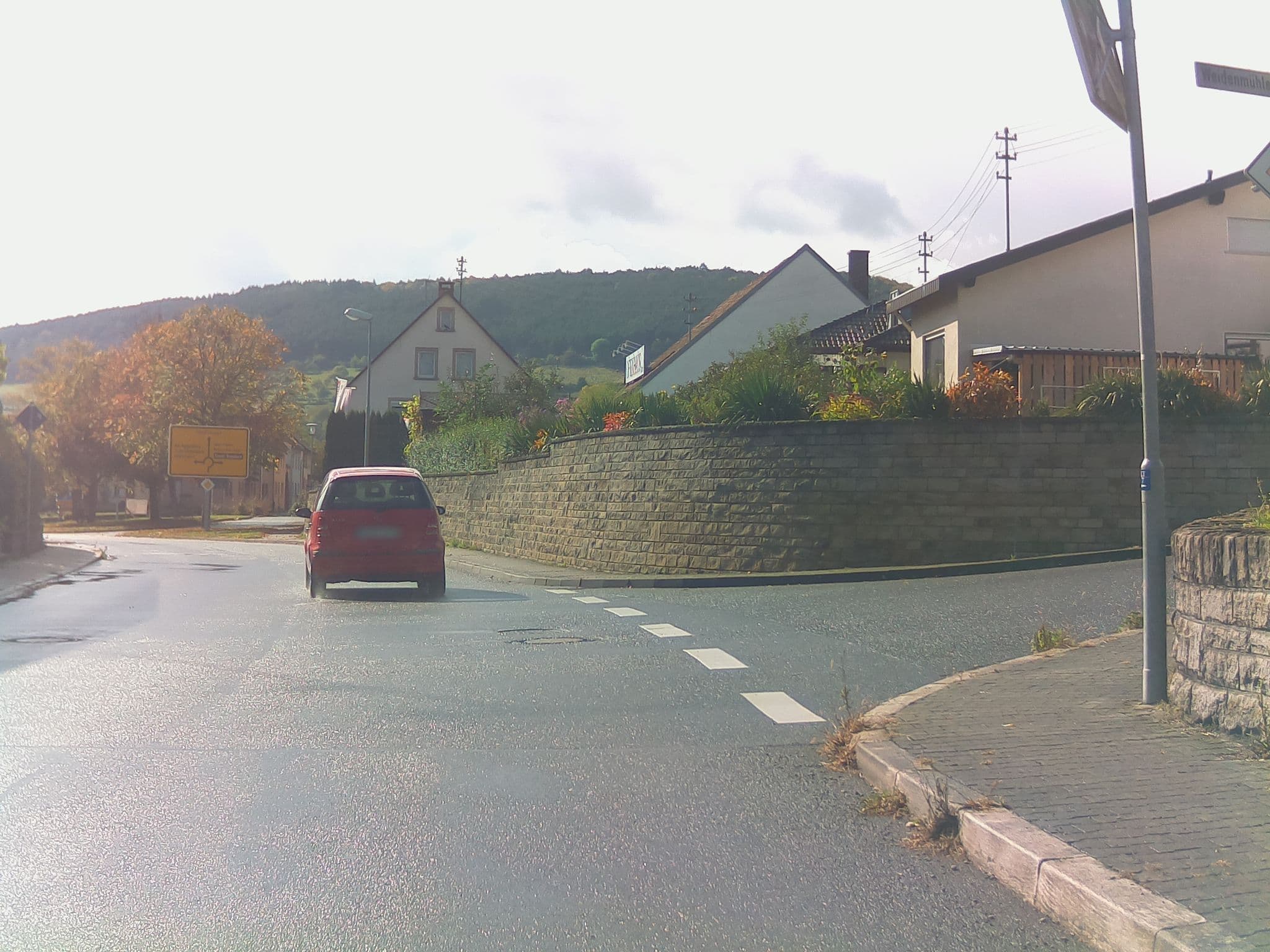 Street view near Gästehaus Kettner, Werbach — © ramap (CC BY-SA · Mapillary)