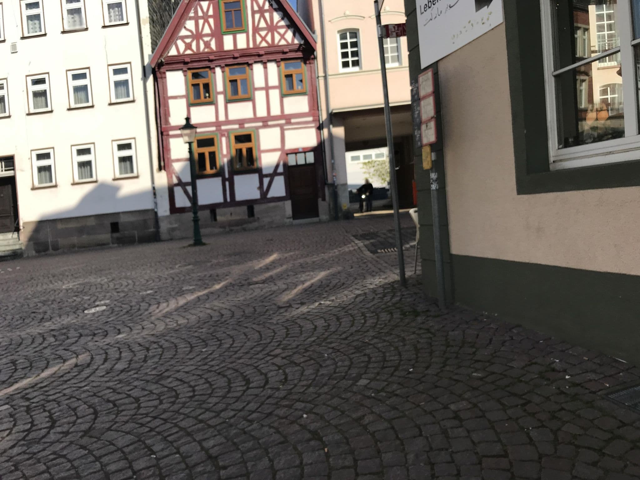 Street view near Hotel Hirsch Fulda, Fulda — © troher15 (CC BY-SA · Mapillary)