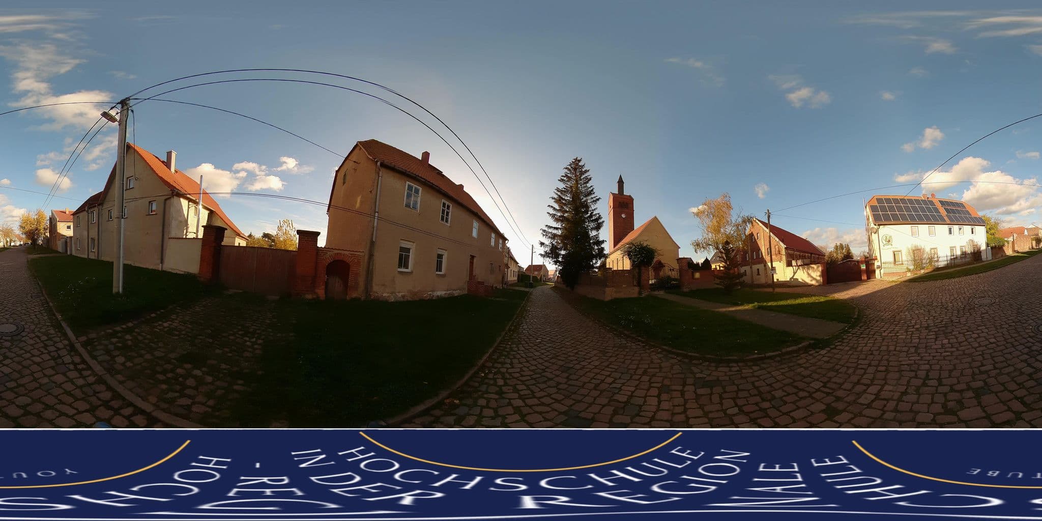 Street view near Pension Jürgen Stoye, Großkugel — © MarcAurel2 (CC BY-SA · Mapillary)