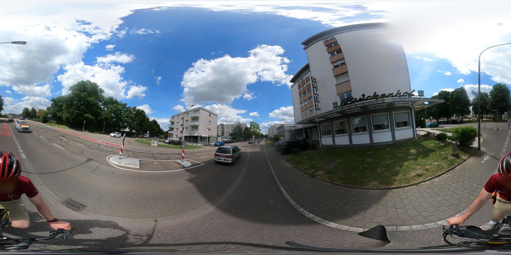 Street view near Brückenhof, Rastatt — © RadNETZ (CC BY-SA · Mapillary)