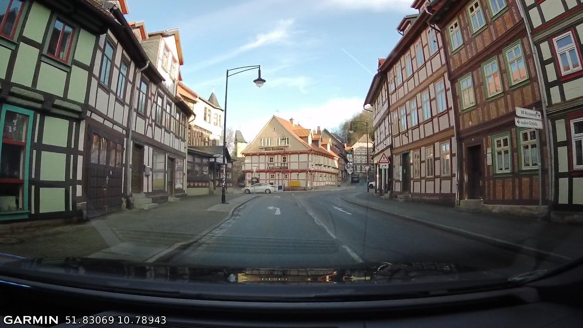 Street view near Hotel Garni Schloßblick, Wernigerode — © Schaltkreis (CC BY-SA · Mapillary)