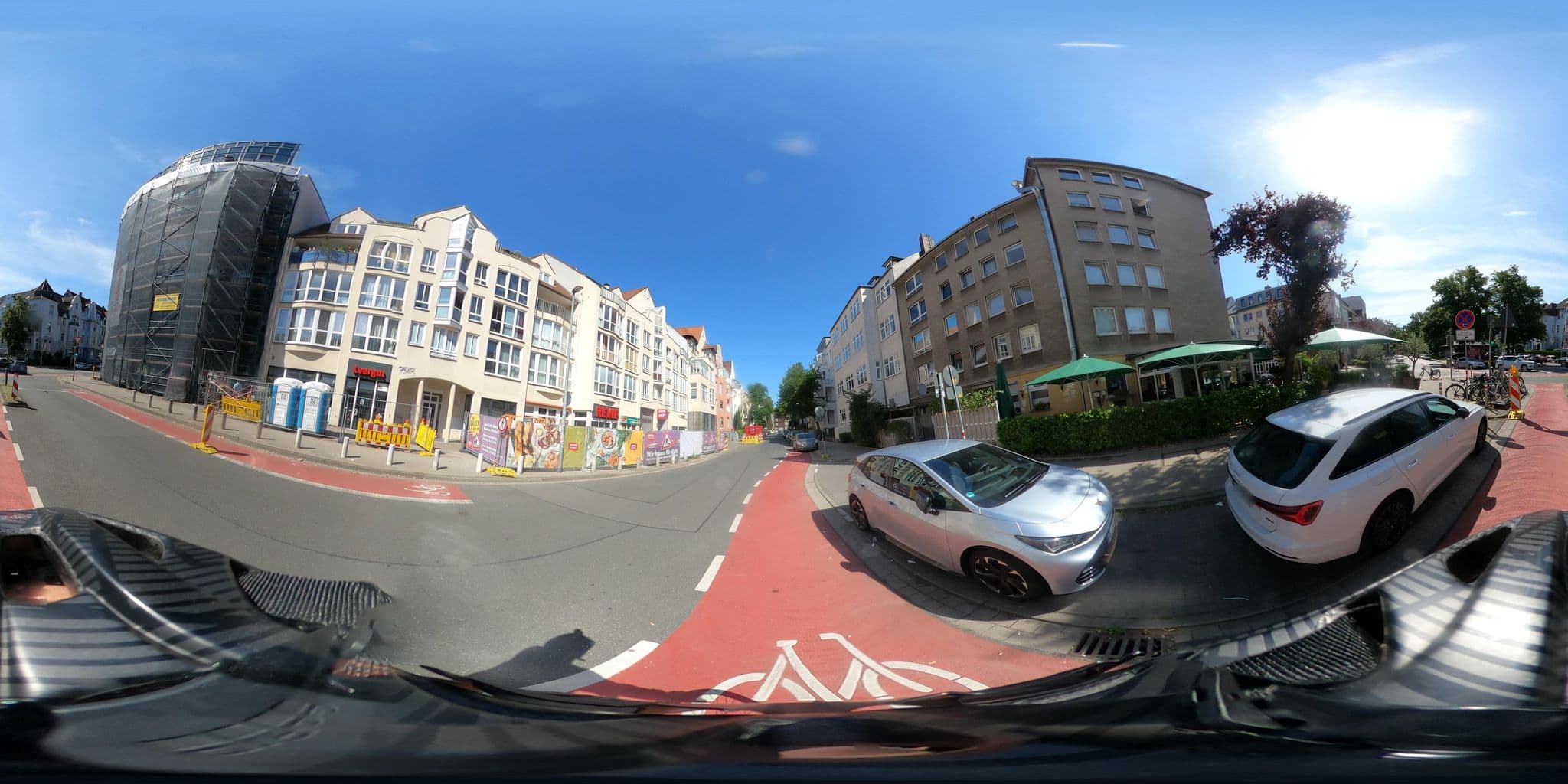 Street view near Novotel, Oststadt — © Nortix (CC BY-SA · Mapillary)