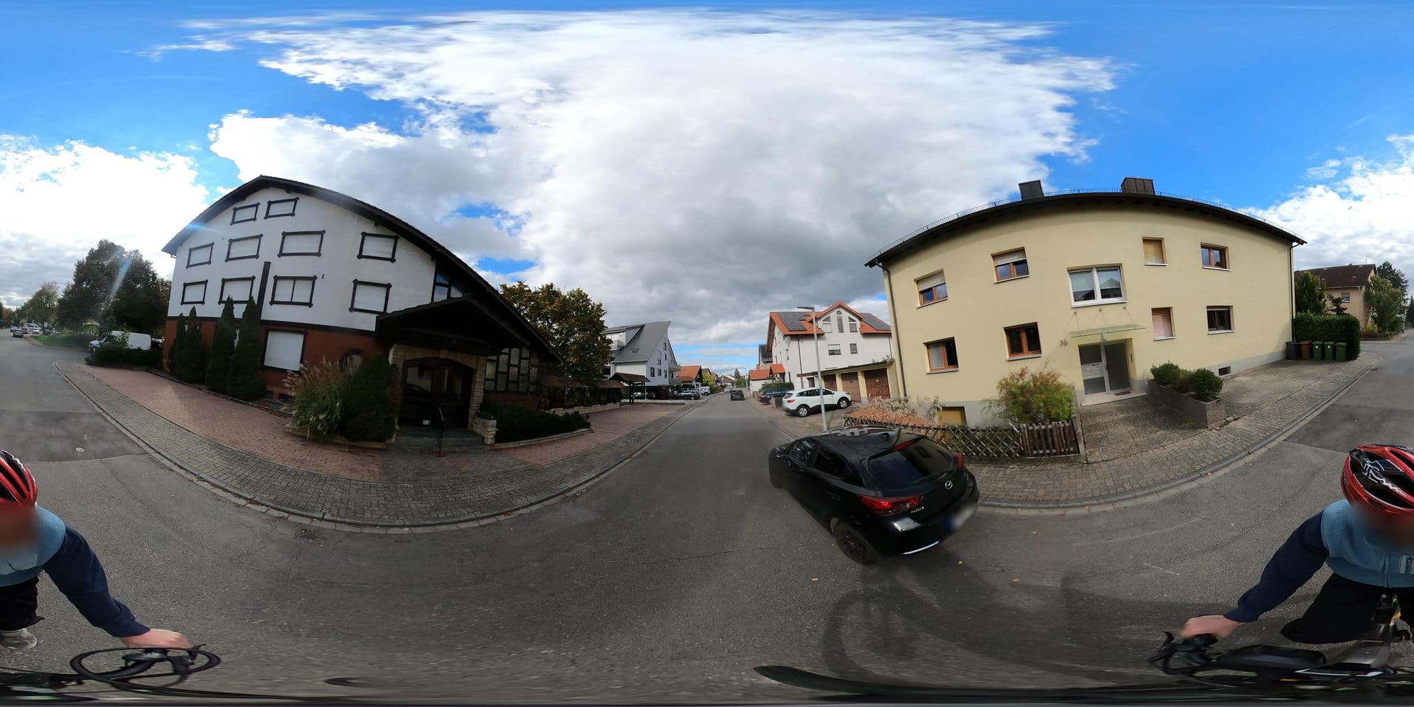 Street view near Hauser, Schriesheim — © RadNETZ (CC BY-SA · Mapillary)