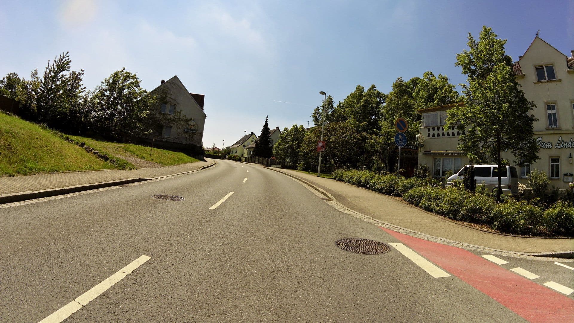 Street view near "Zum Lindengarten", Riesa — © moenk (CC BY-SA · Mapillary)