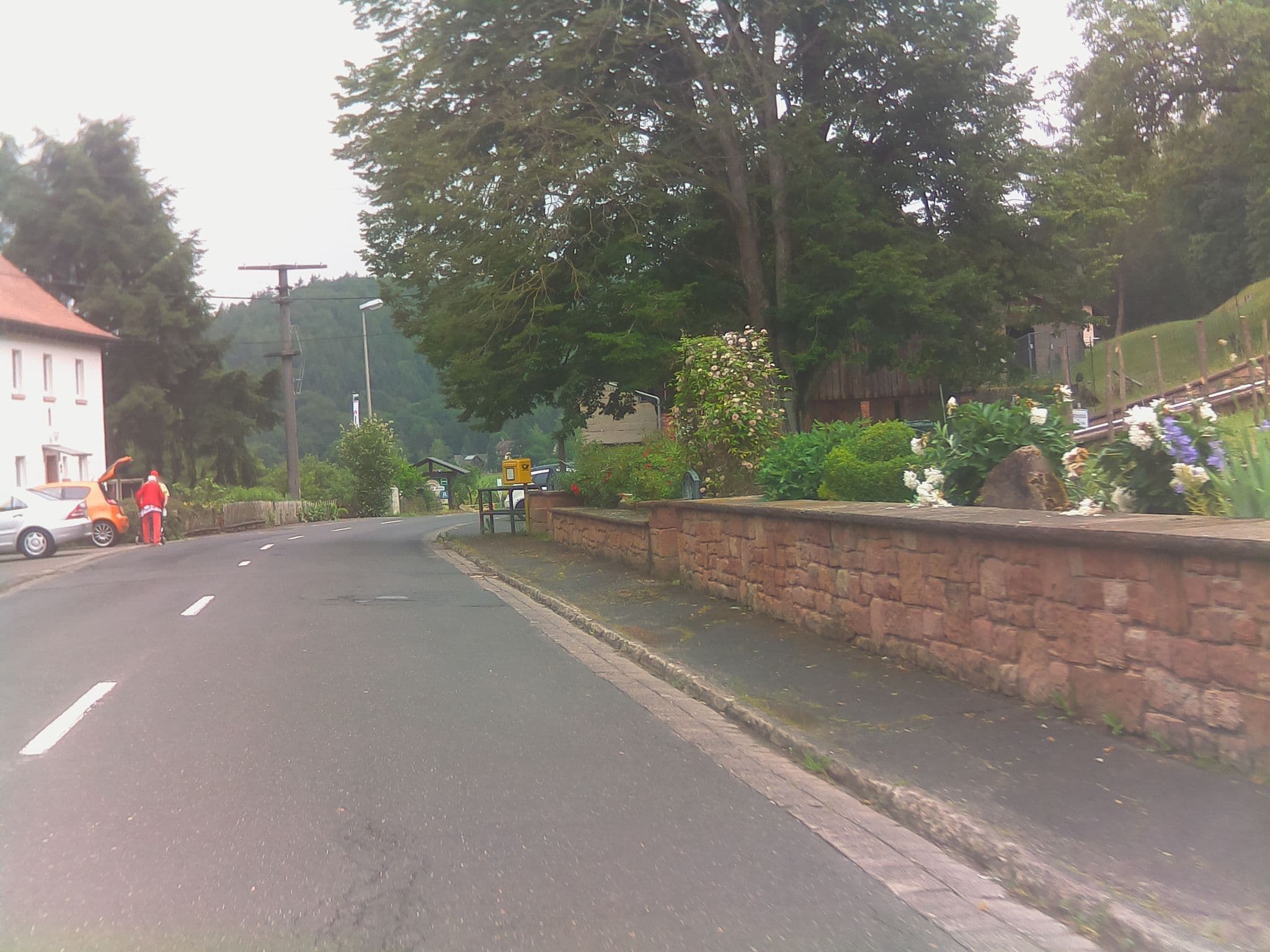 Street view near Pension Kahlquelle, Kleinkahl — © ramap (CC BY-SA · Mapillary)