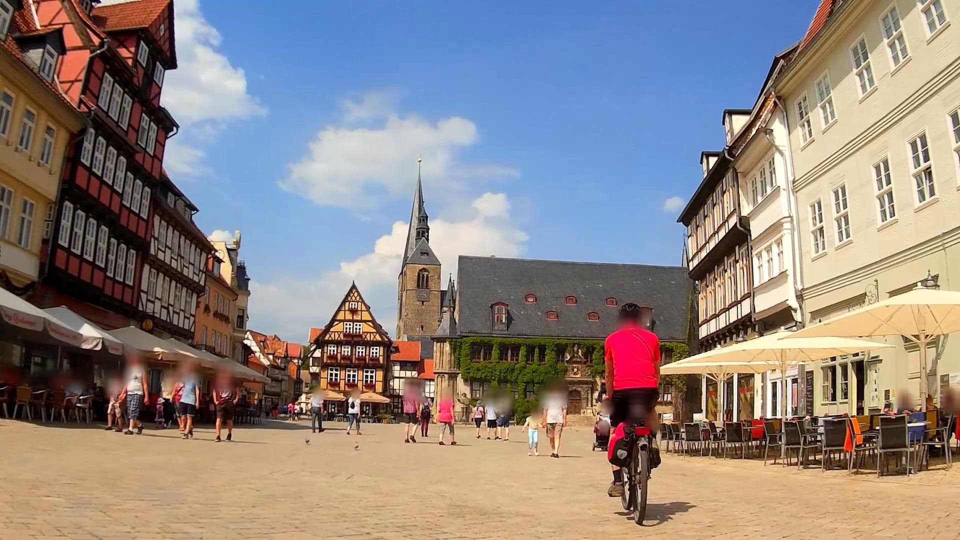Street view near Hotel Theophano, Quedlinburg — © ligfietser (CC BY-SA · Mapillary)