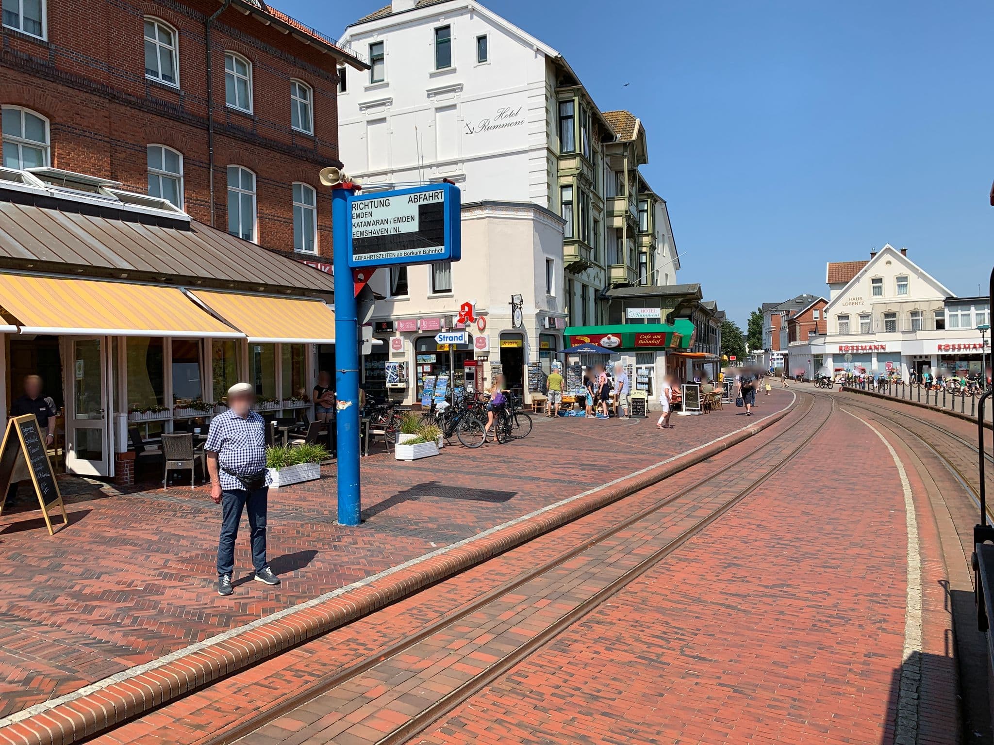 Street view near Inselhotel VierJahresZeiten, Borkum