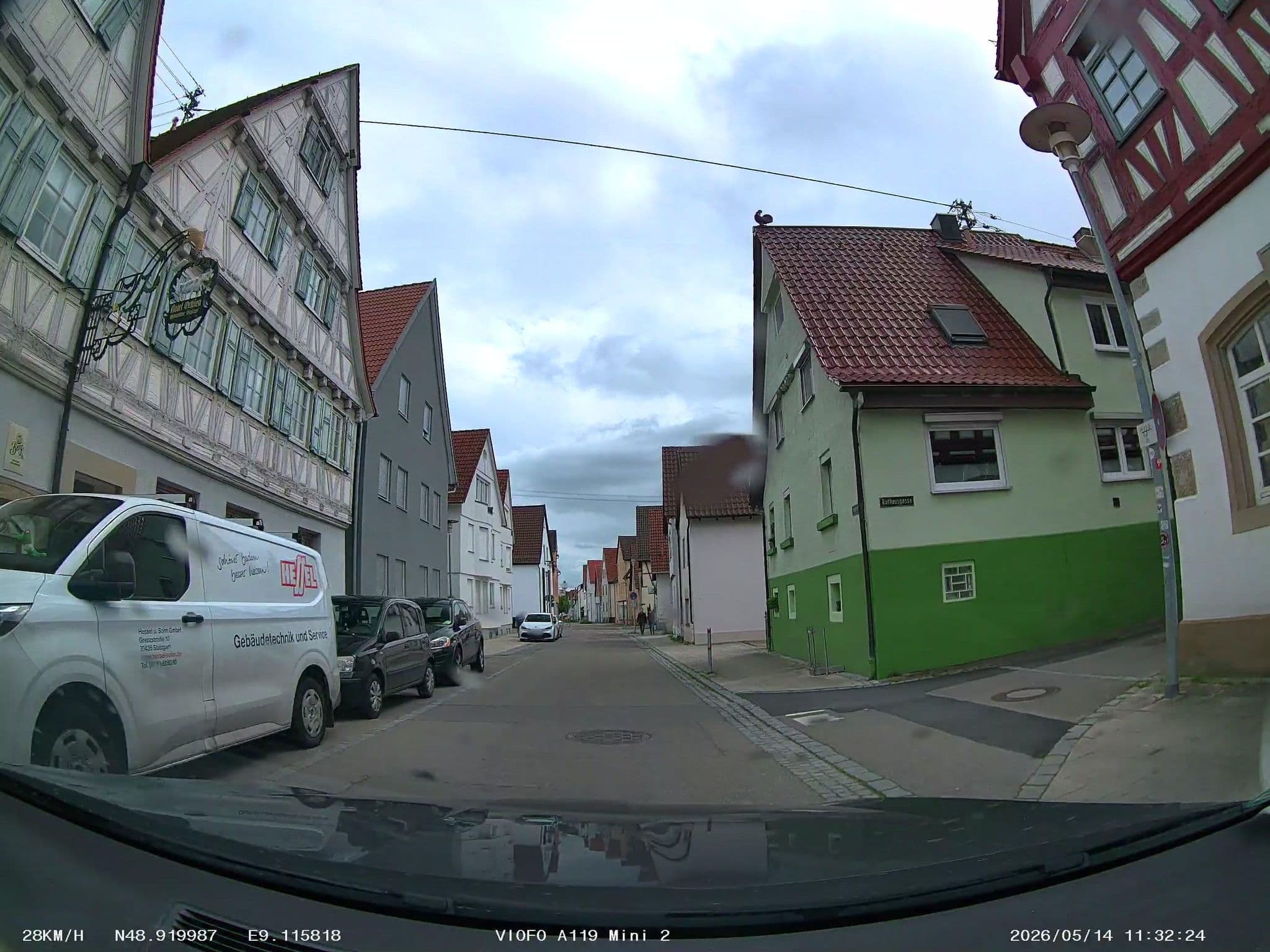 Street view near Wirtshaus zum Ochsen, Tamm — © soulcover (CC BY-SA · Mapillary)