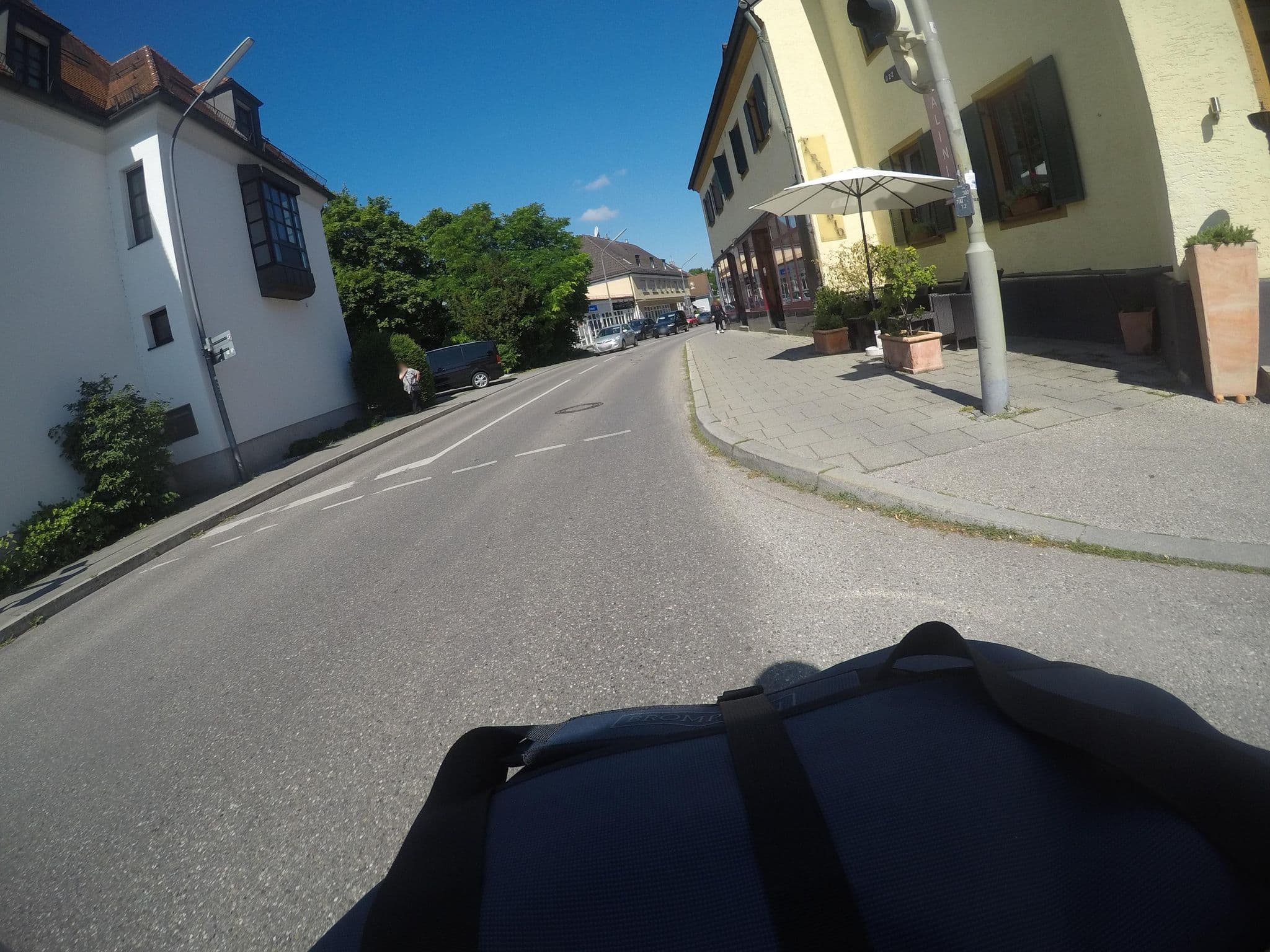 Street view near Pension Eberl, Karlsfeld — © mfa (CC BY-SA · Mapillary)