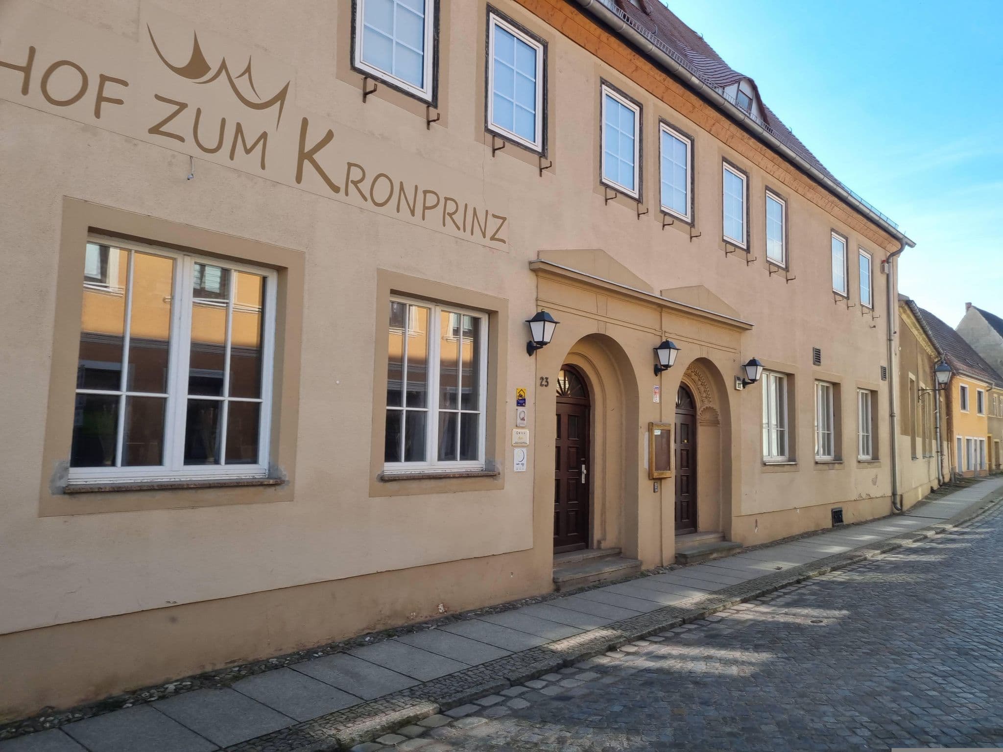 Street view near Kronprinz, Mühlberg — © dsmm (CC BY-SA · Mapillary)