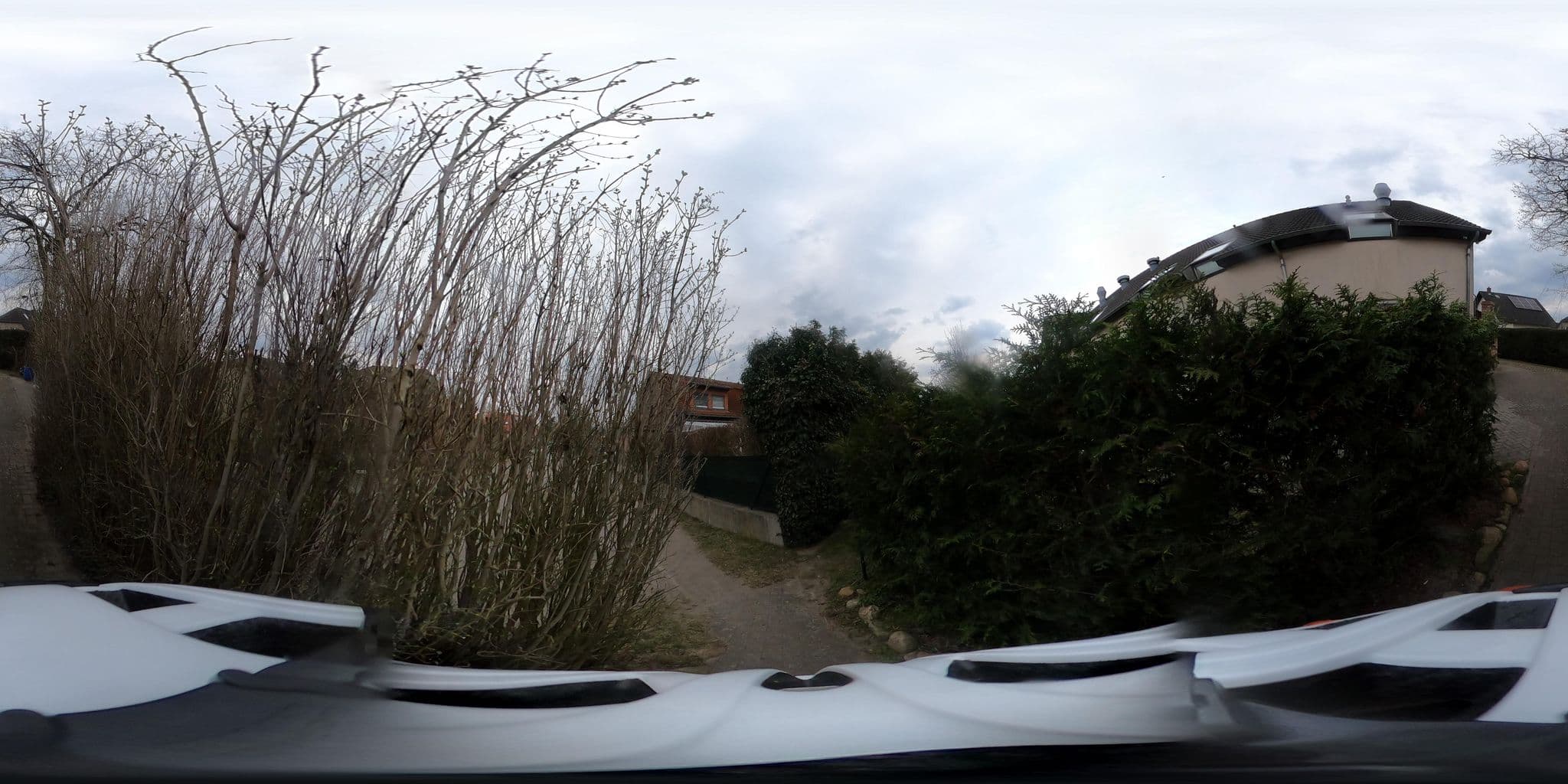 Street view near Landhof Rosengarten, Frankfurt (Oder) — © Oderradler (CC BY-SA · Mapillary)