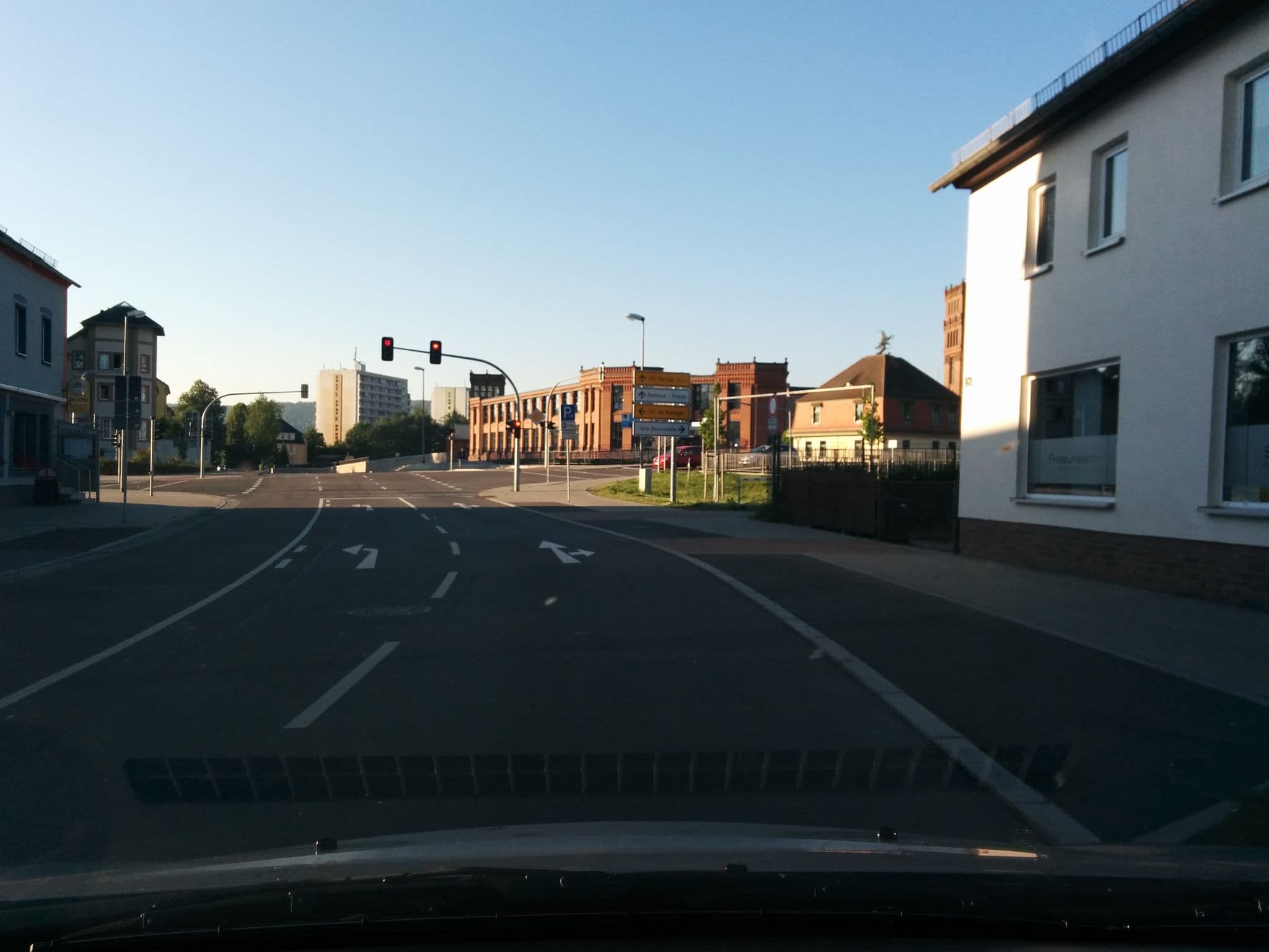 Street view near Pension „Da Ori“, Flöha — © floe (CC BY-SA · Mapillary)