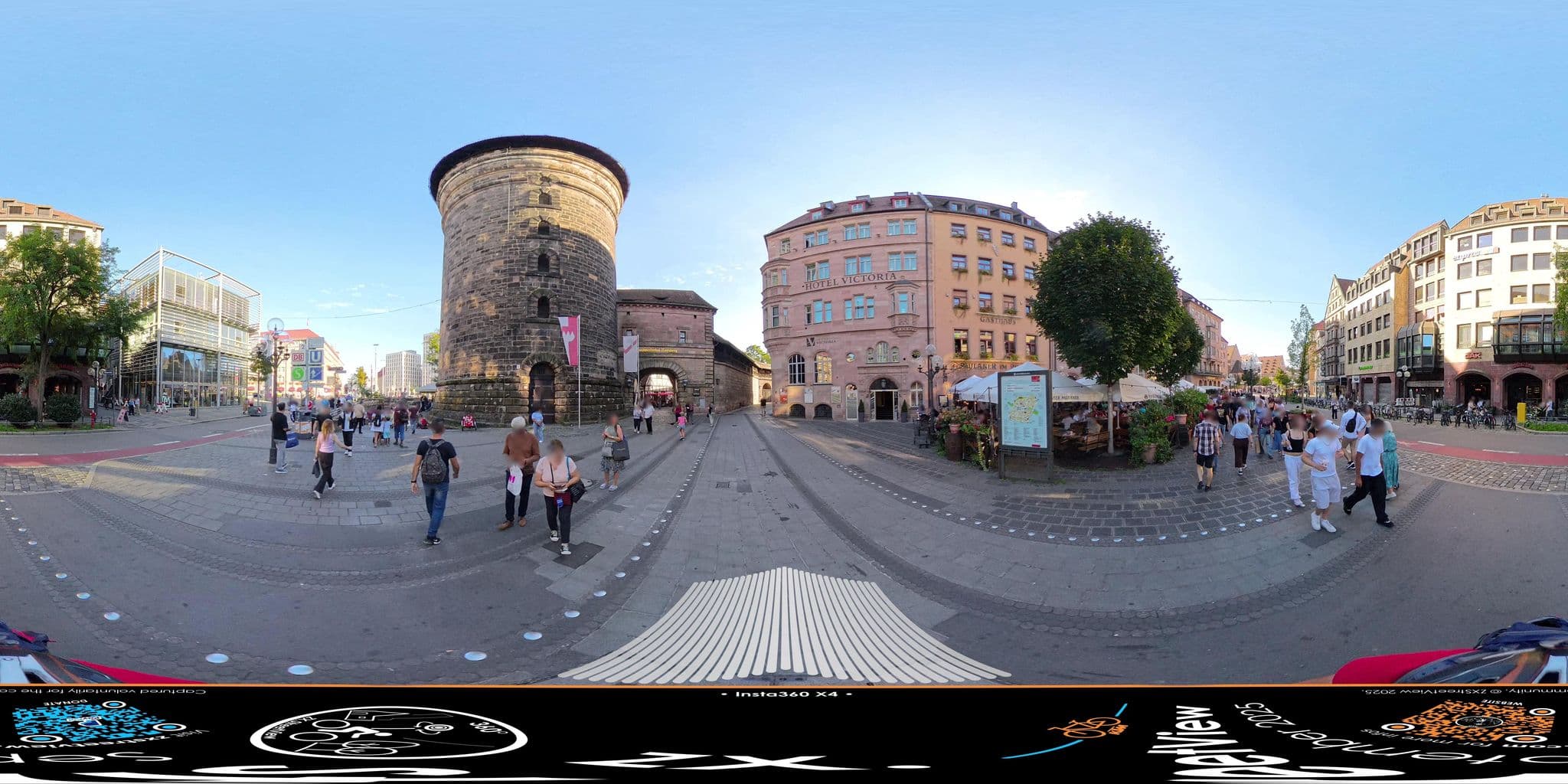 Street view near Gasthof Pillhofer, Nuremberg — © ZXStreetview (CC BY-SA · Mapillary)