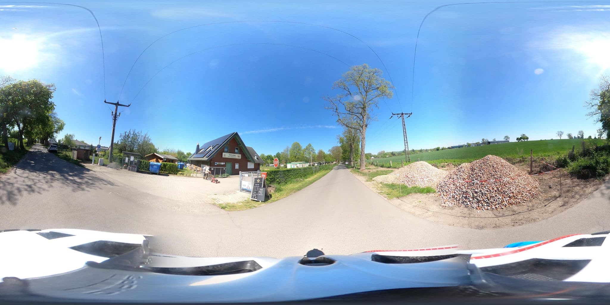 Street view near Seecamp am Oderbruch, Lebus — © Oderradler (CC BY-SA · Mapillary)