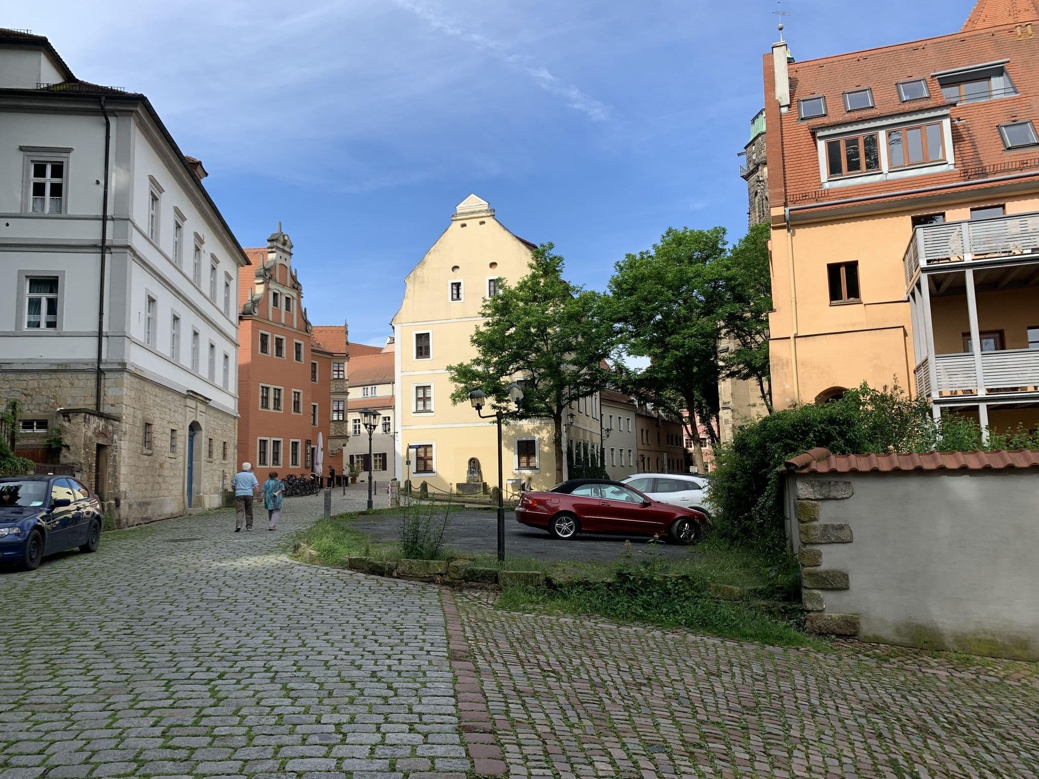 Street view near Pension am Schloßberg, Pirna — © hasienda (CC BY-SA · Mapillary)