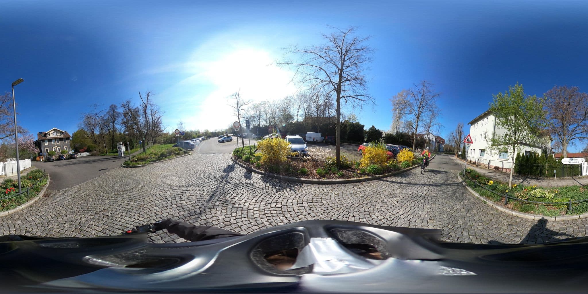 Street view near Pension Stegmann, Bad Salzungen — © Mobilitaetswerk (CC BY-SA · Mapillary)