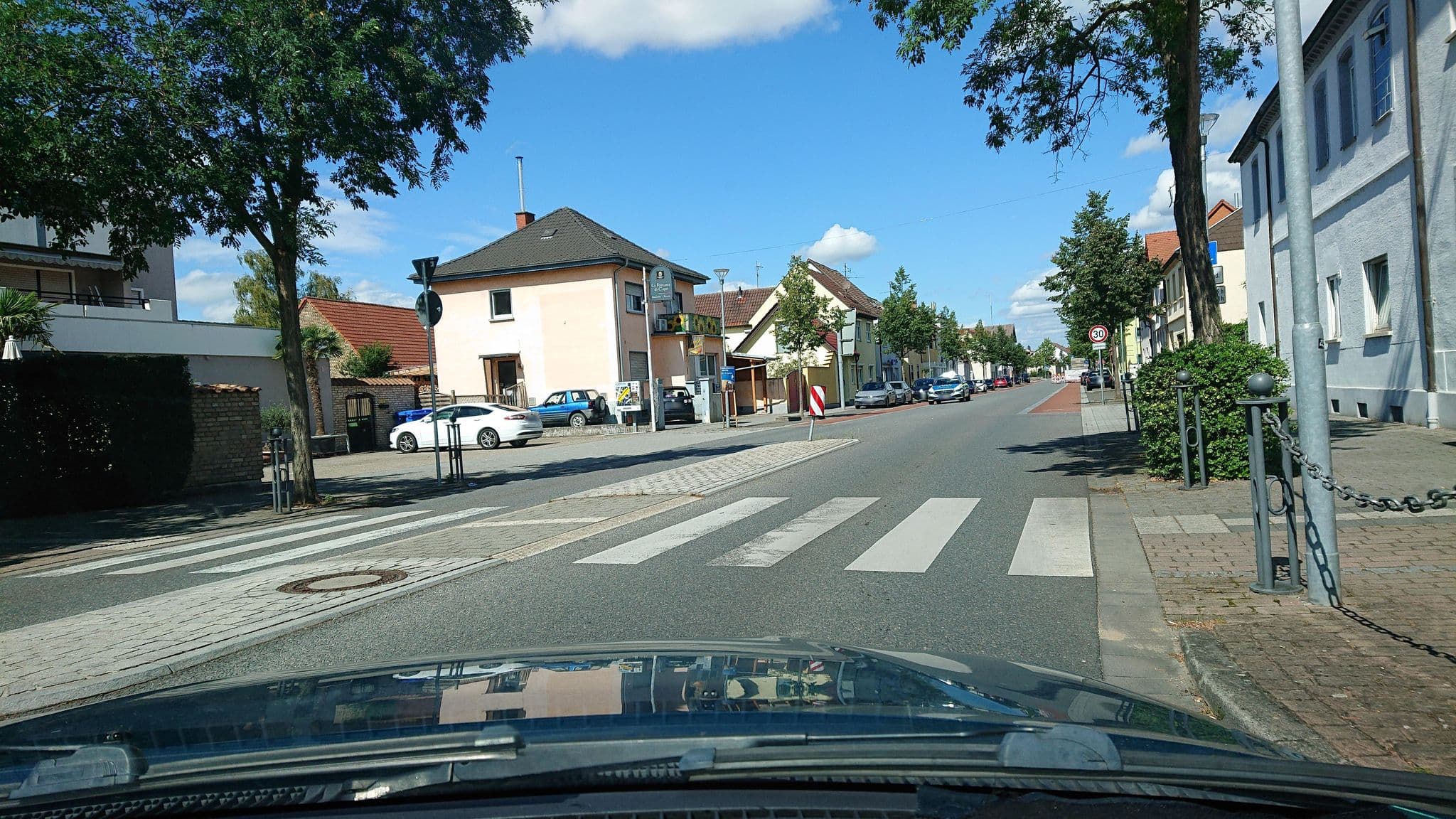 Street view near Hotel Adler, Neulußheim — © wegavision (CC BY-SA · Mapillary)