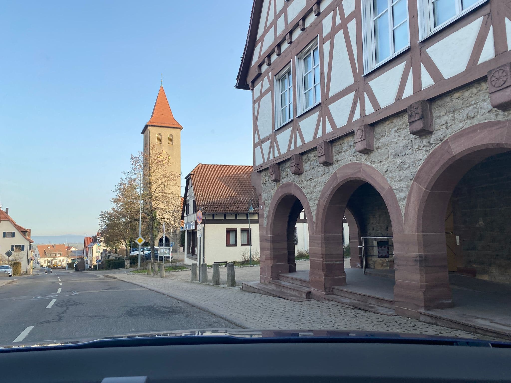 Street view near Pension Erika, Eberdingen — © schokiss (CC BY-SA · Mapillary)
